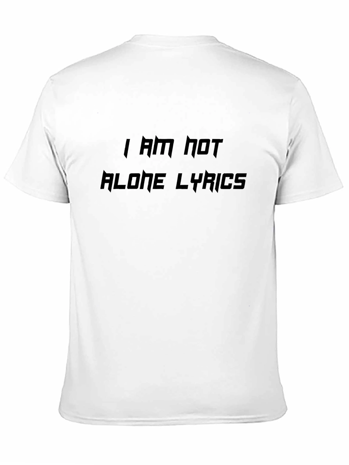 I am Not Alone Lyrics Black Tee