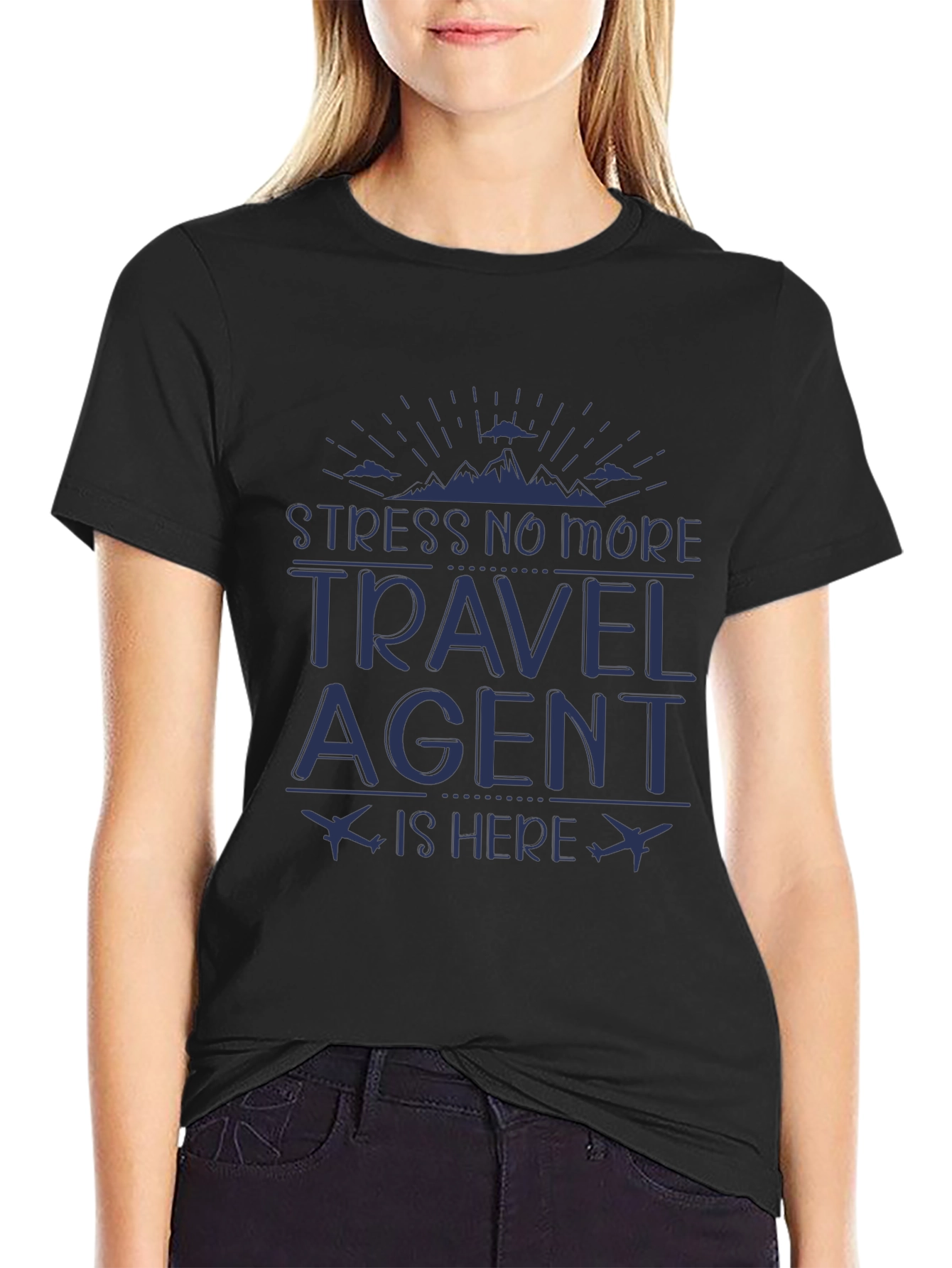 Stress No More Travel Agent T-Shirt