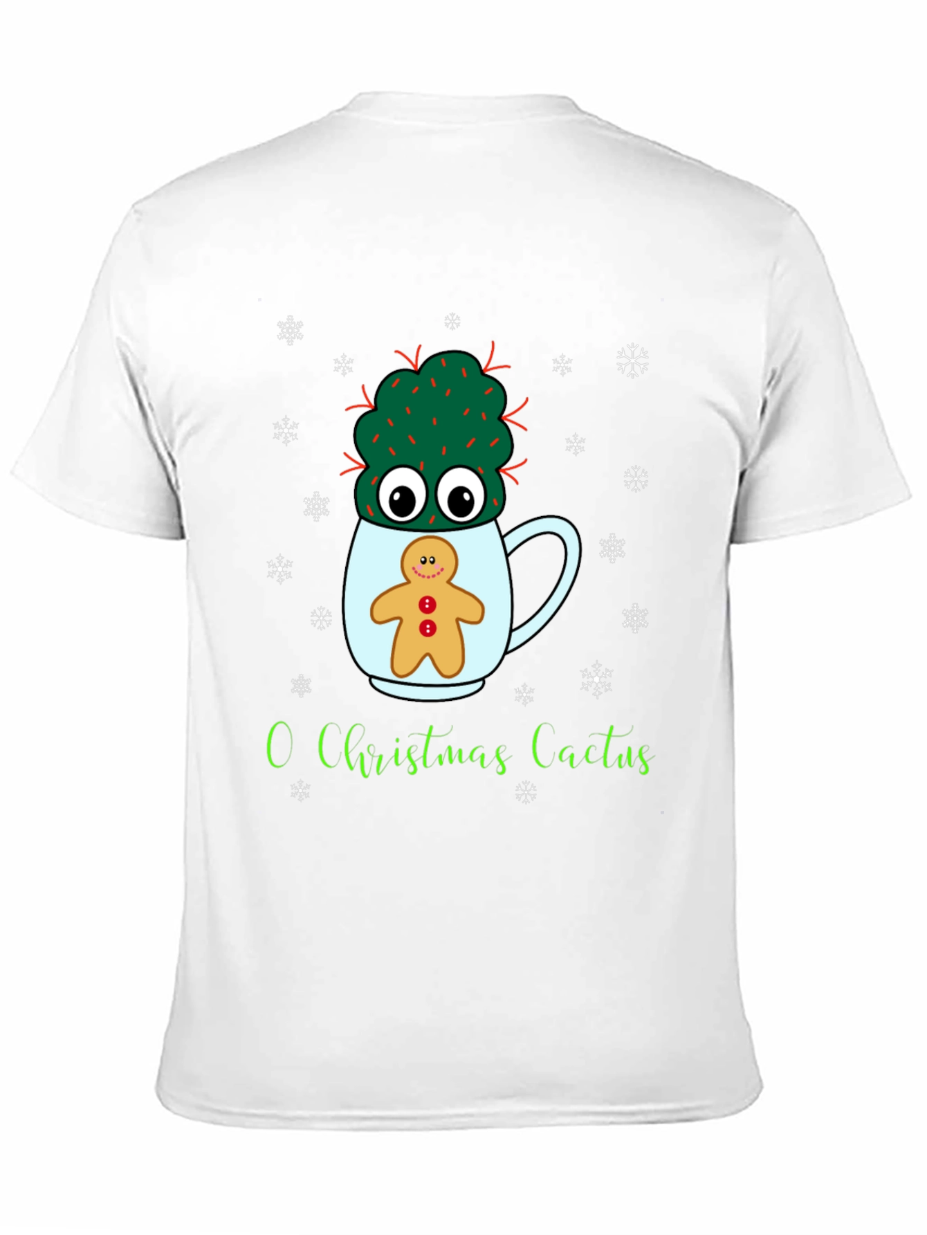 O Christmas Cactus Tee - Holiday Graphic Shirt