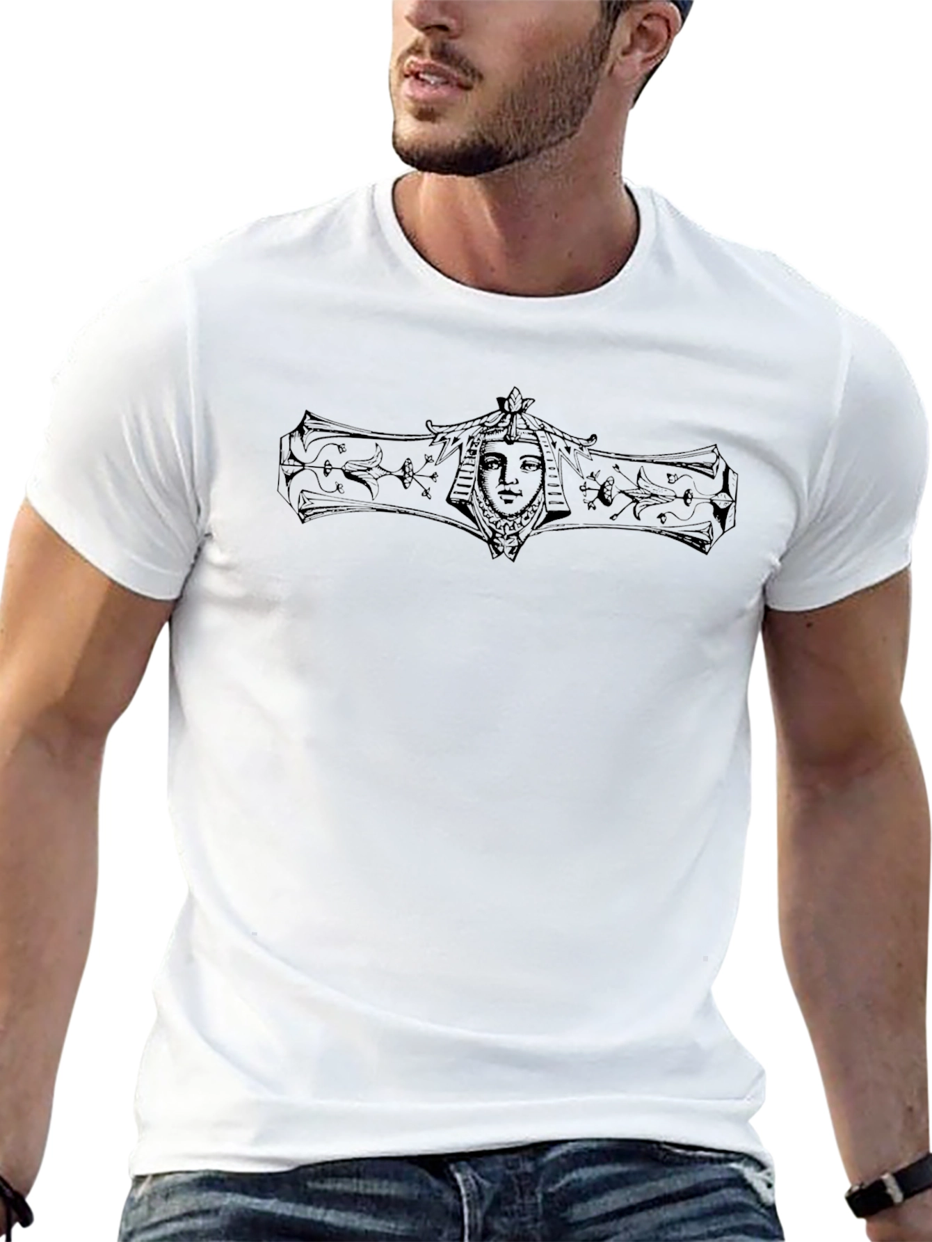 Egyptian Queen Graphic Print T-Shirt - Unisex
