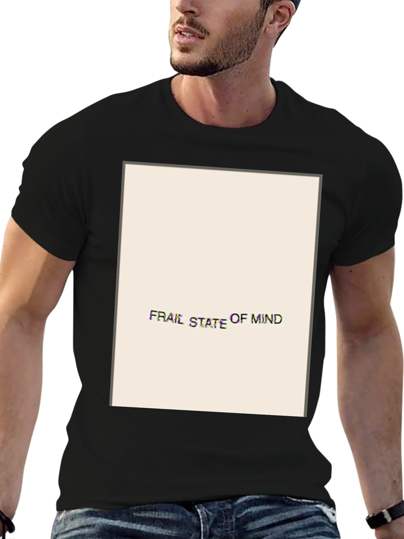 Frail State of Mind Graphic Tee - Black