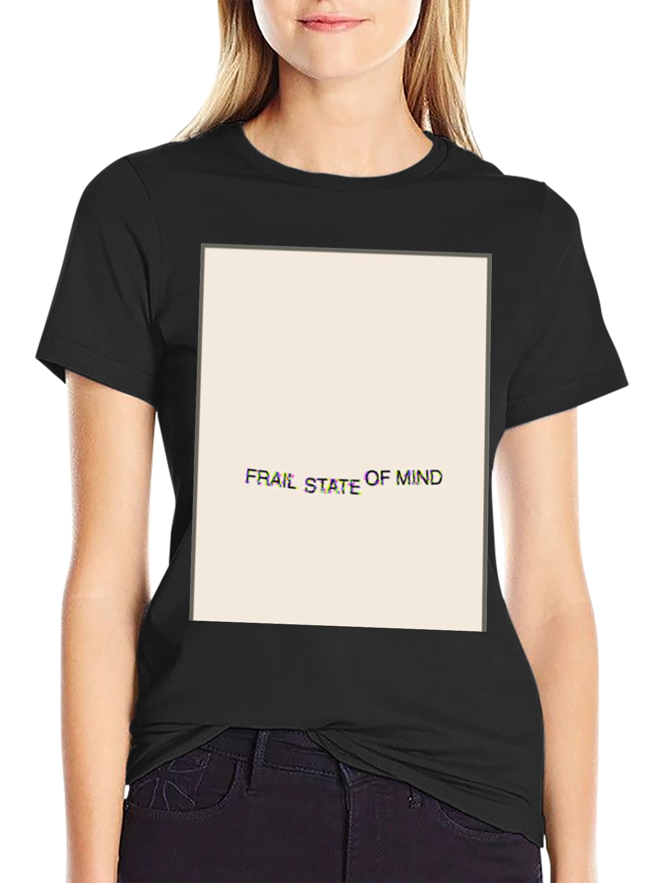 Frail State of Mind Graphic Tee - Black
