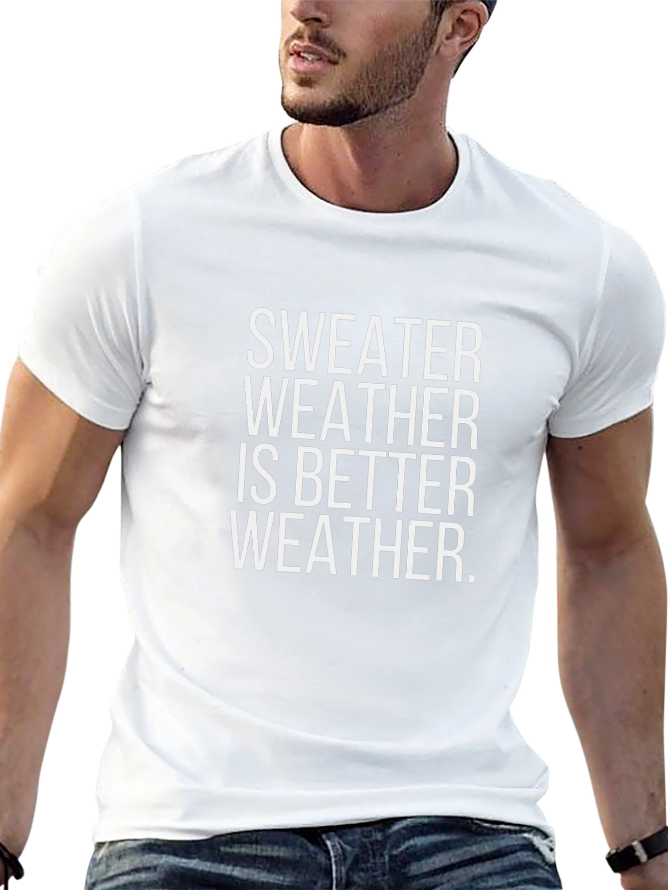 Sweater Weather Graphic Tee - Soft Cotton Comfort