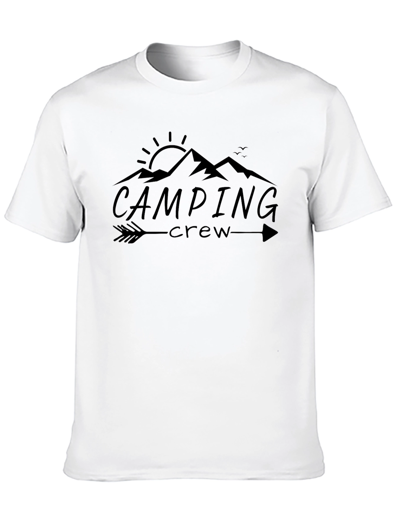 Camping Crew Graphic Tee - Adventure Shirt