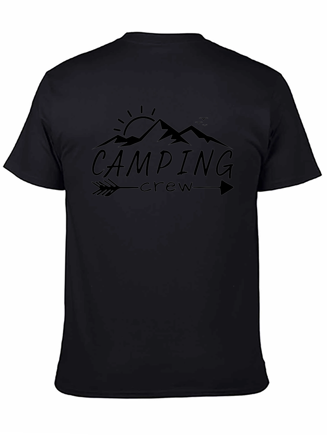 Camping Crew Graphic Tee - Adventure Shirt