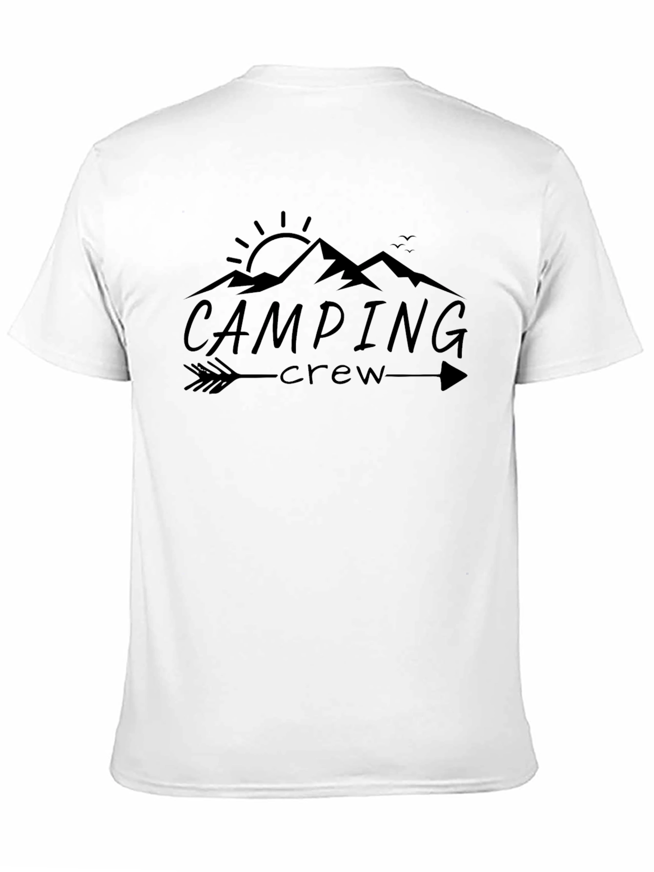 Camping Crew Graphic Tee - Adventure Shirt