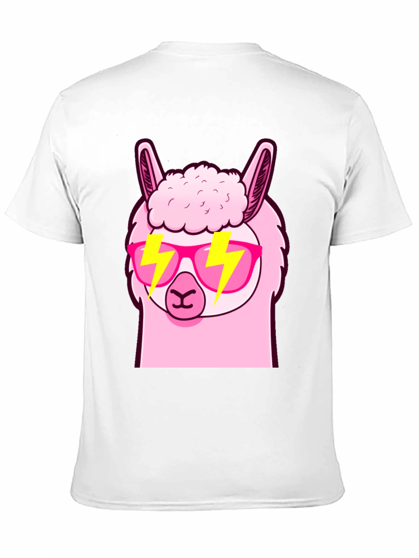 Cool Llama Graphic Tee - Stylish Black T-Shirt