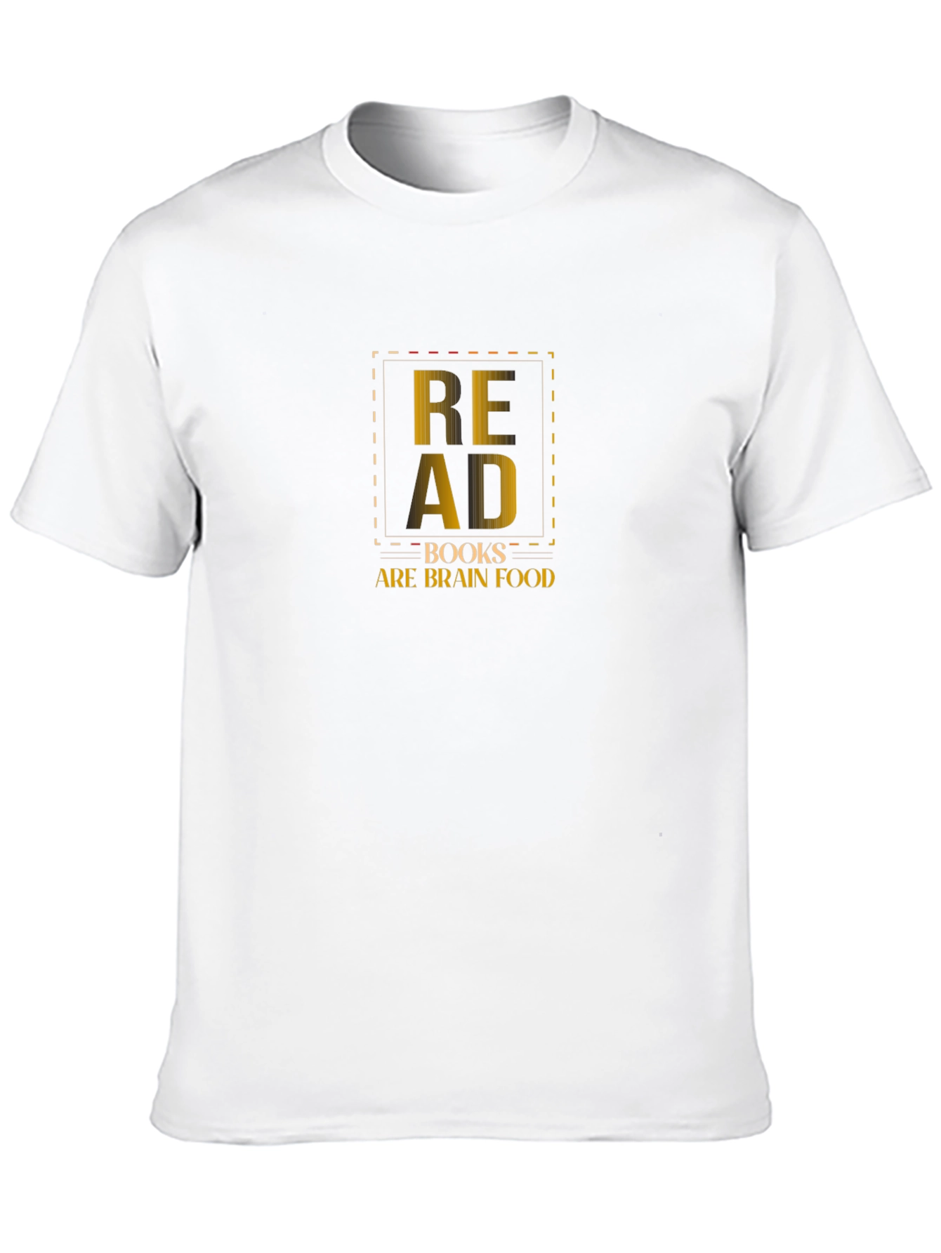 Read Books Are Brain Food Graphic Tee