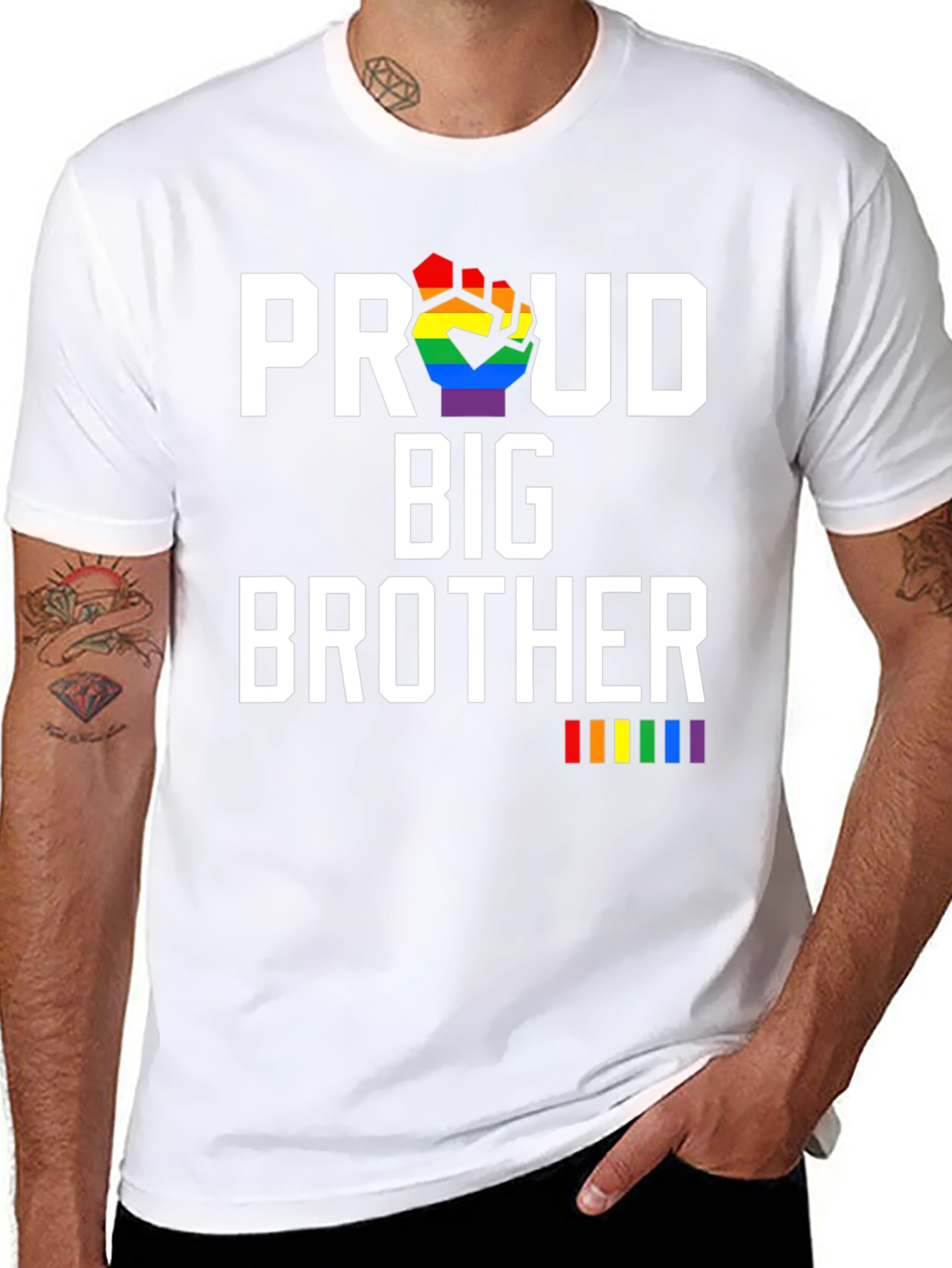 Proud Big Brother LGBTQ+ Pride T-Shirt