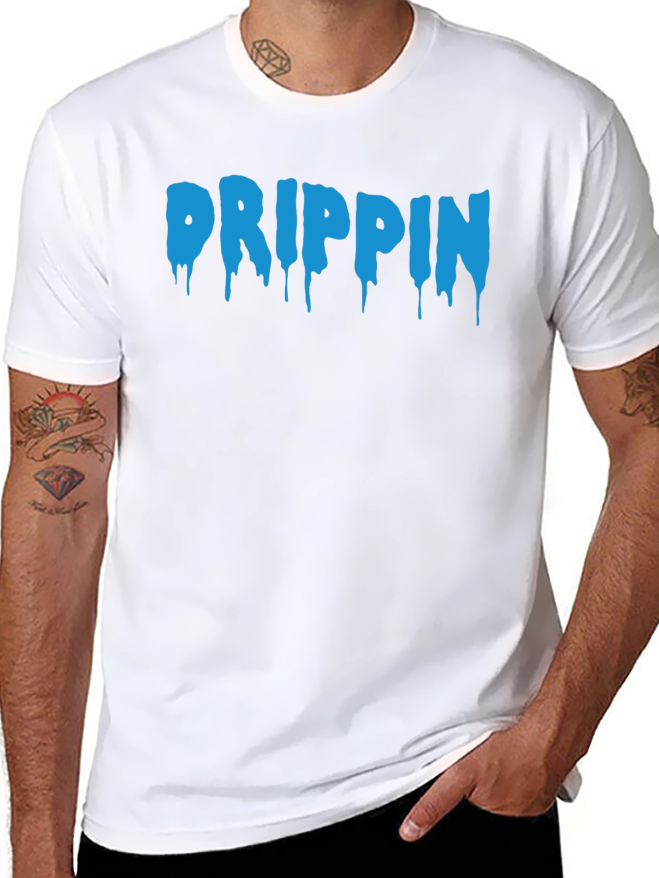 Drippin Graphic Tee - Cool Streetwear