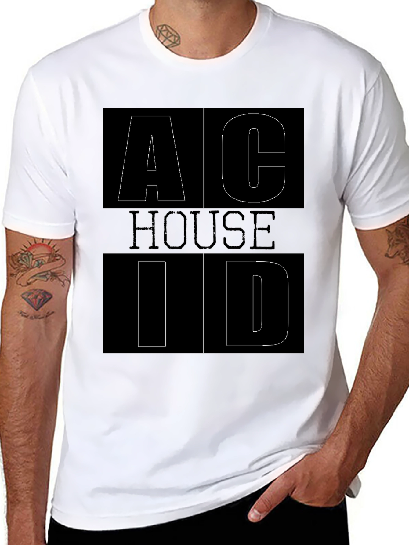 Acid House T-Shirt - Retro Rave Style