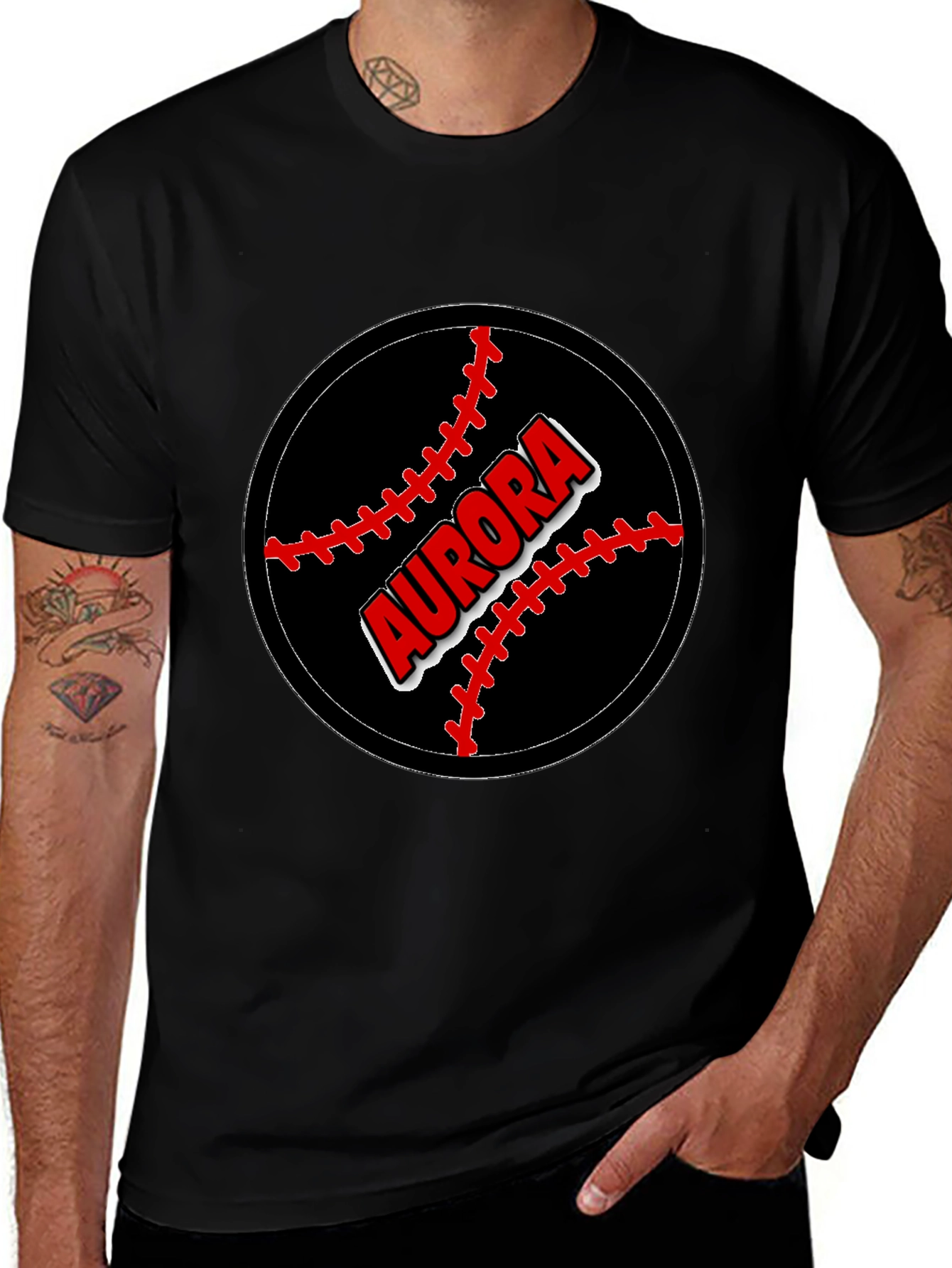 Aurora Baseball T-Shirt