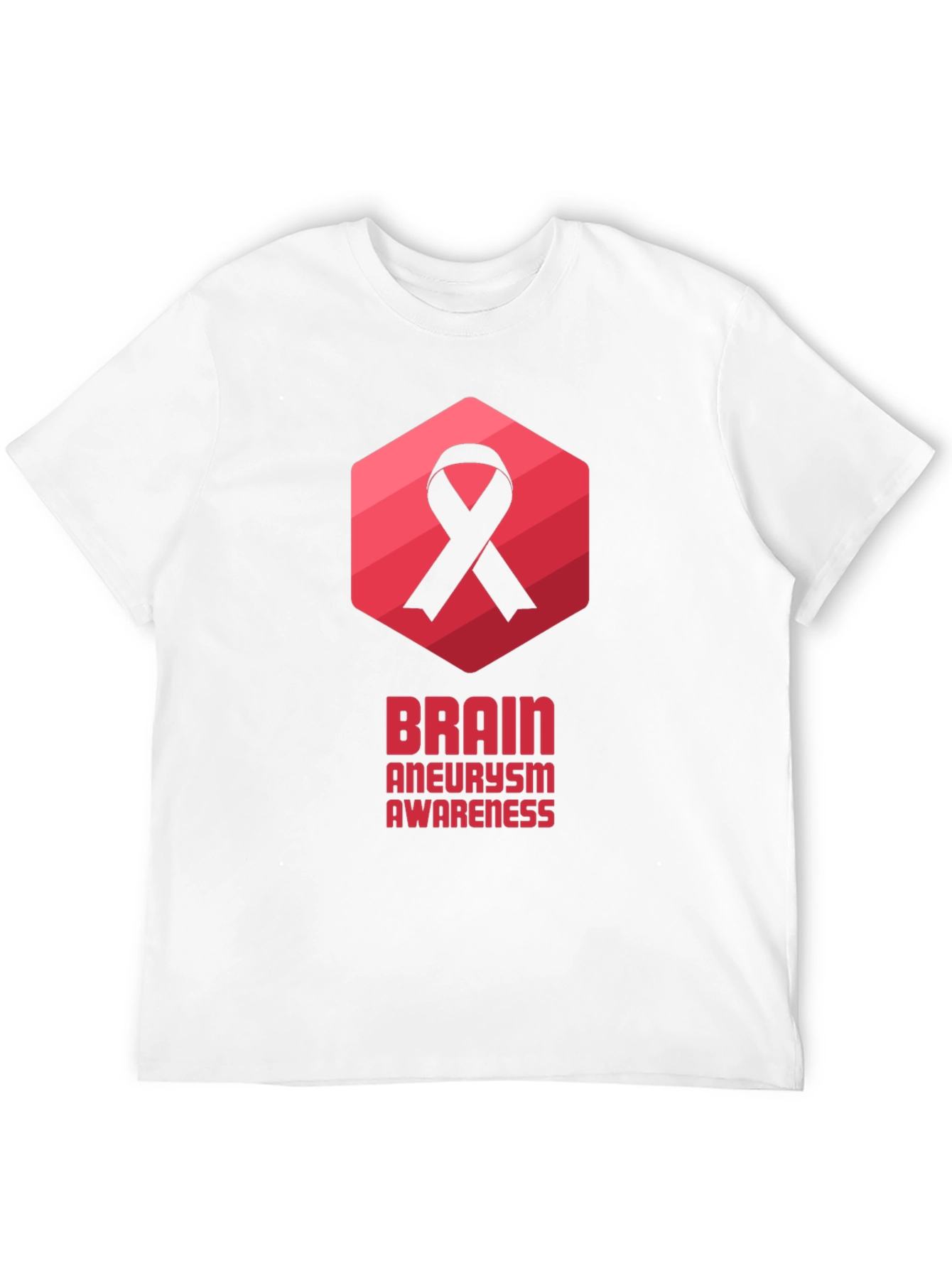 Brain Aneurysm Awareness Black T-Shirt