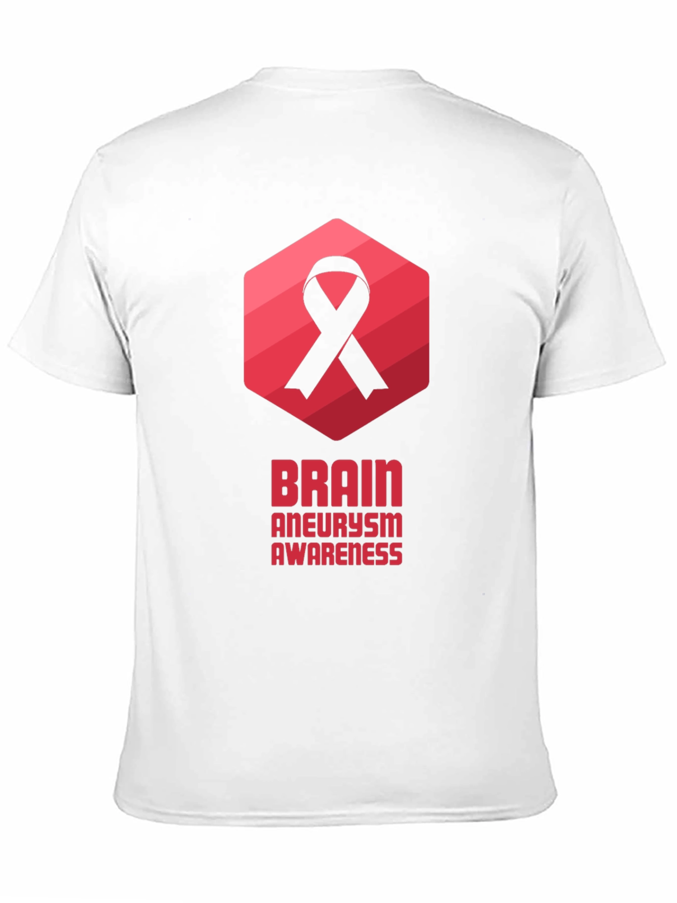 Brain Aneurysm Awareness Black T-Shirt