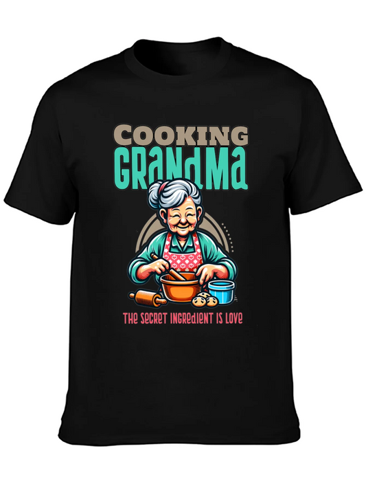 Cooking Grandma T-Shirt: Secret Ingredient is Love