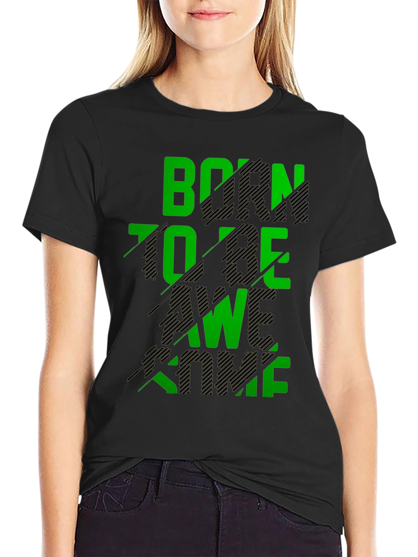 Born To Be Awesome Graphic T-Shirt