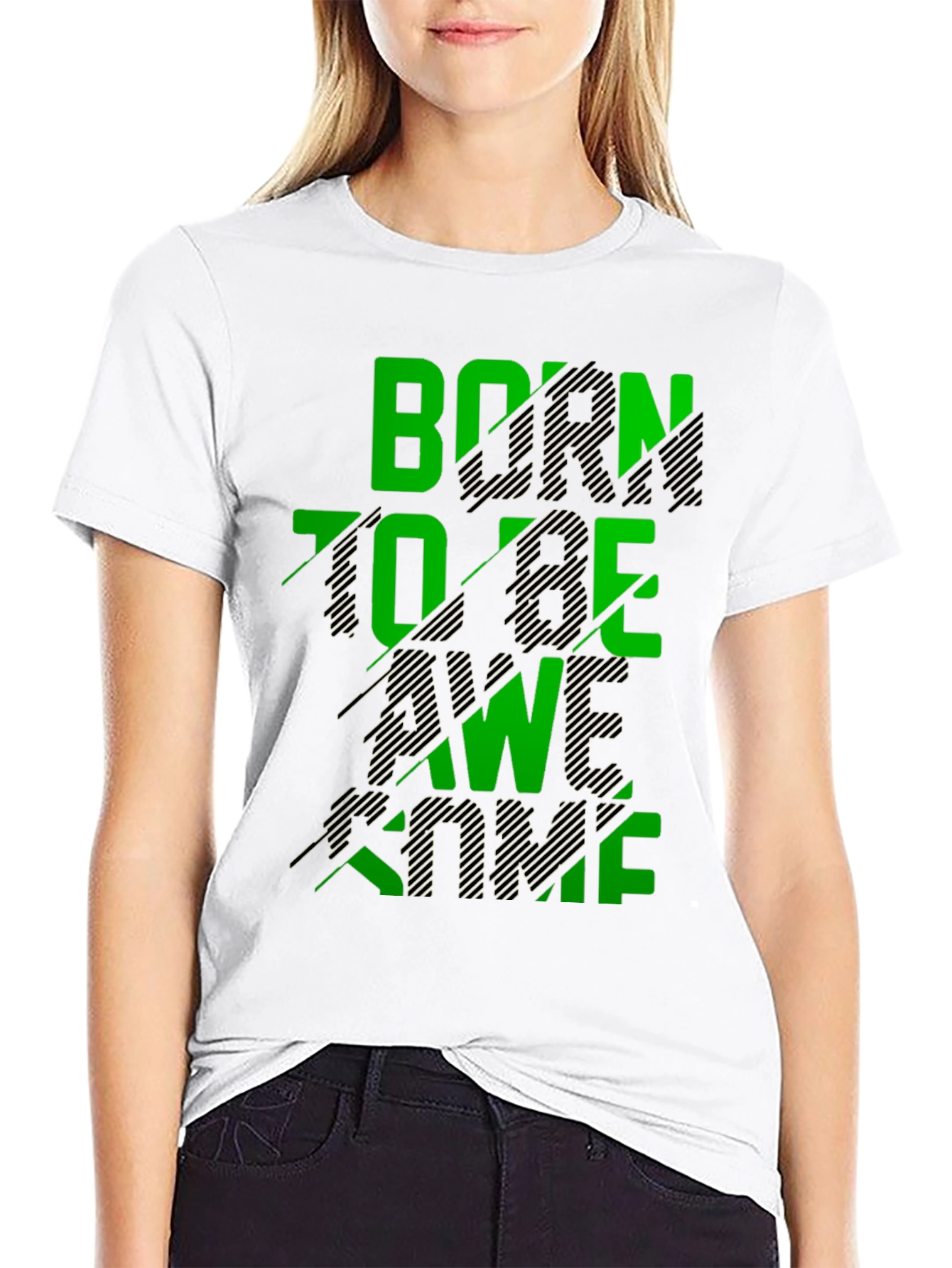 Born To Be Awesome Graphic T-Shirt