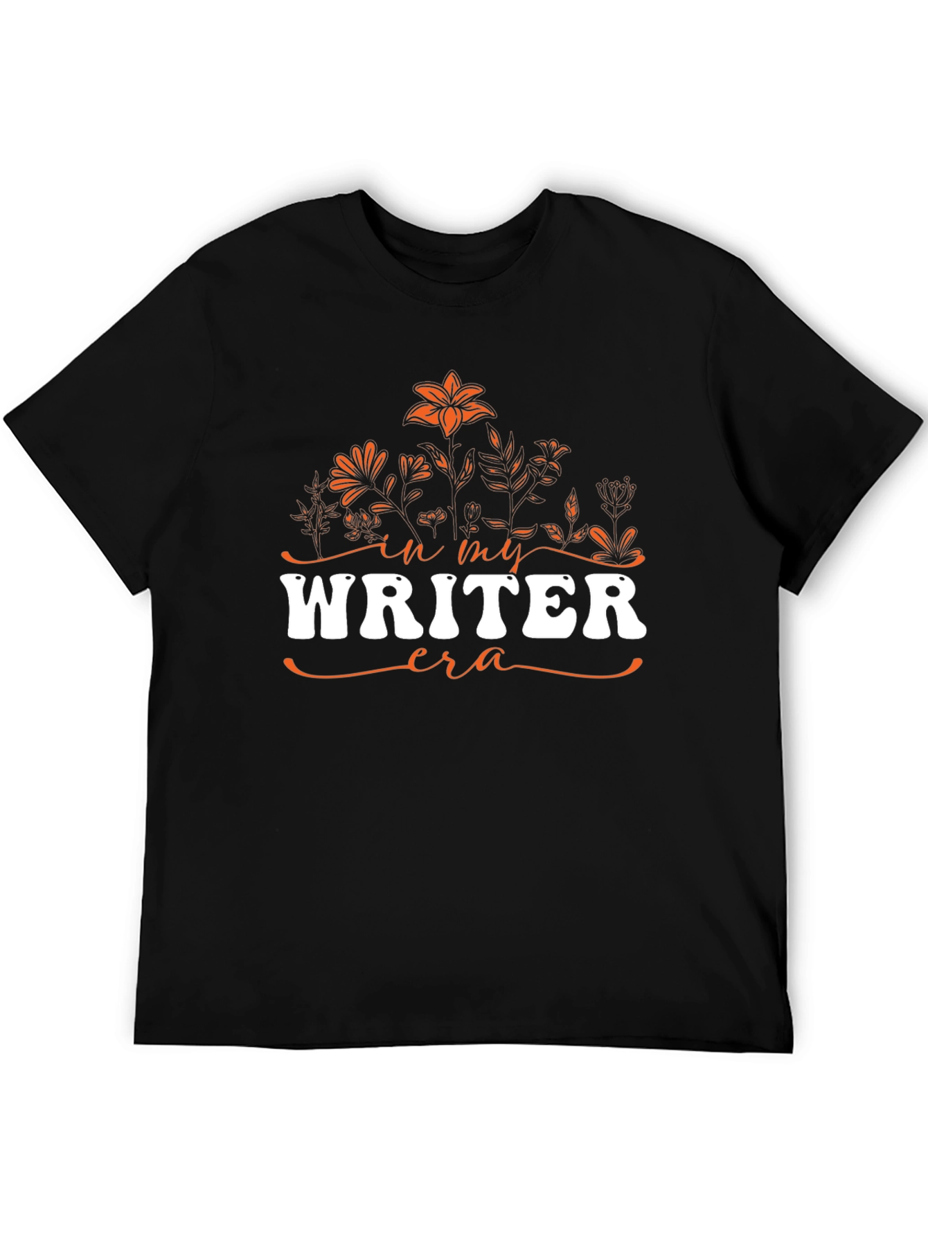 Writer Era Black Graphic Tee
