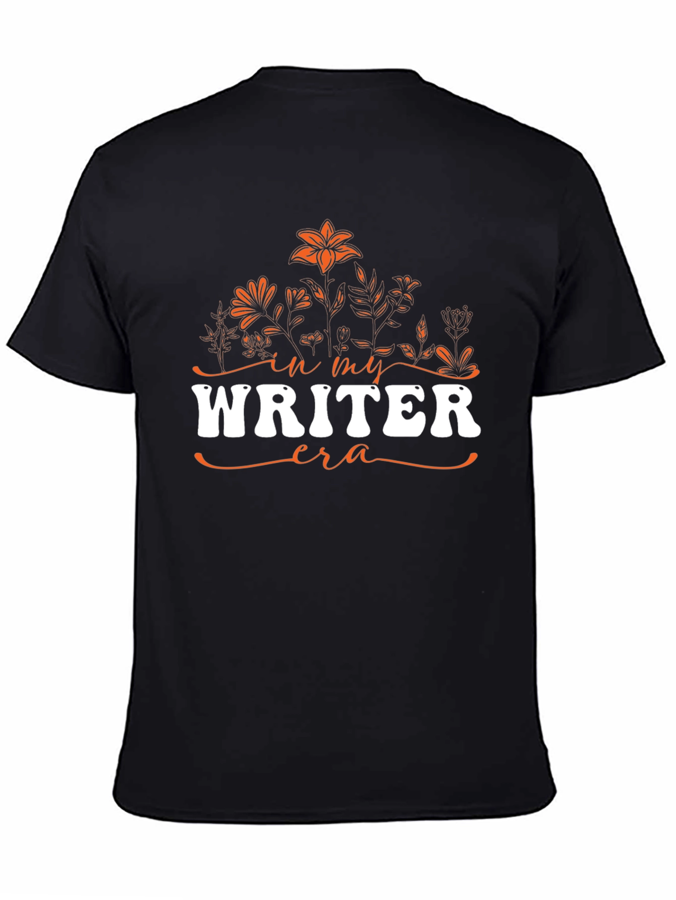 Writer Era Black Graphic Tee