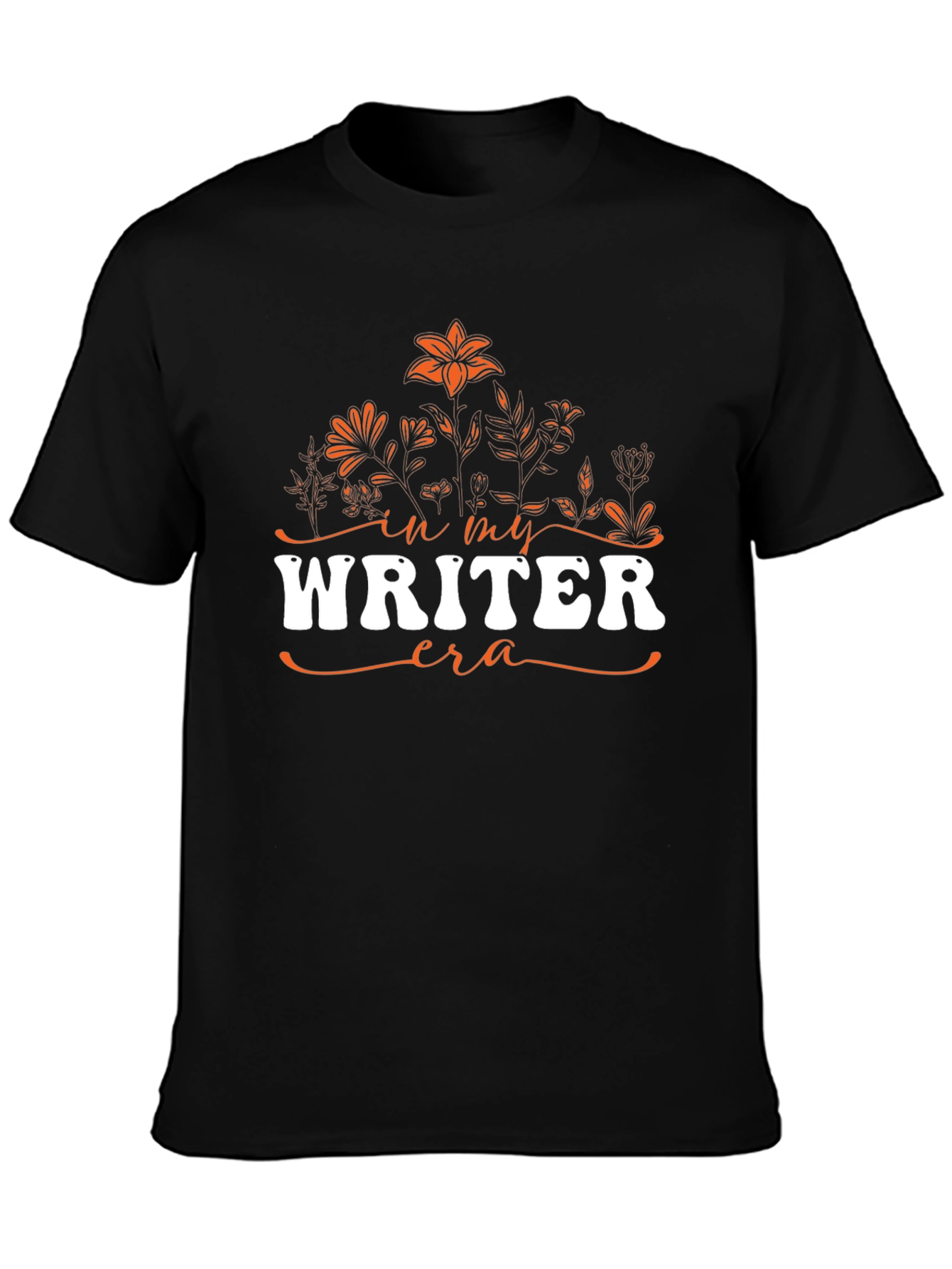 Writer Era Black Graphic Tee