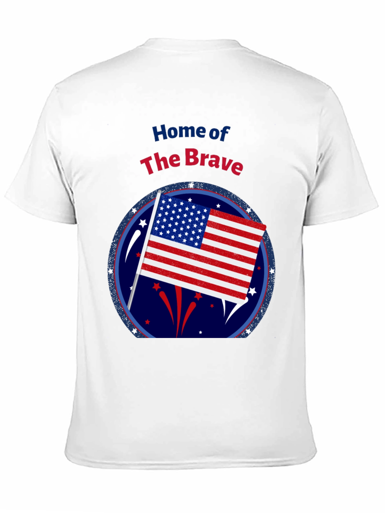 Home of the Brave Patriotic T-Shirt