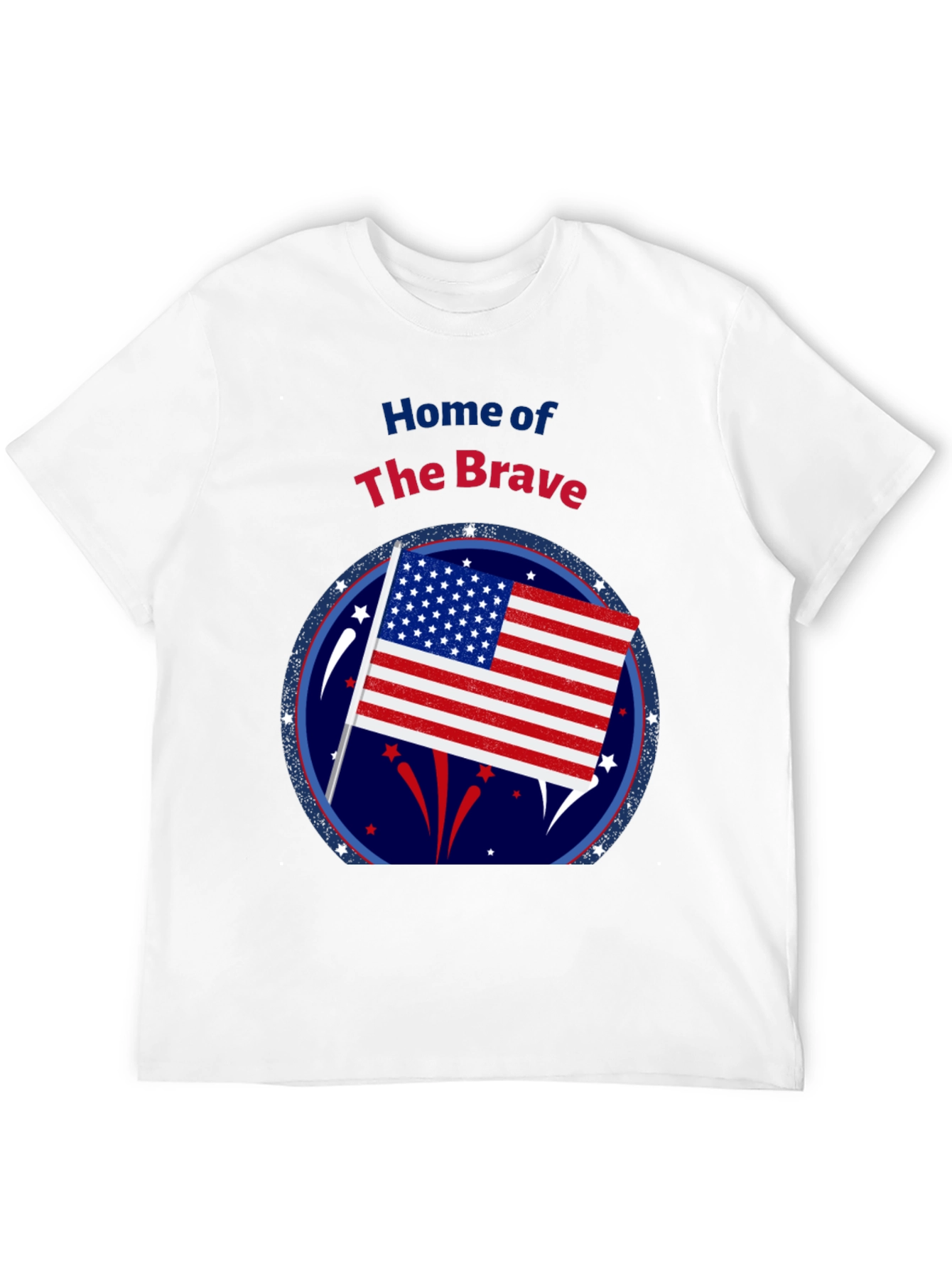 Home of the Brave Patriotic T-Shirt