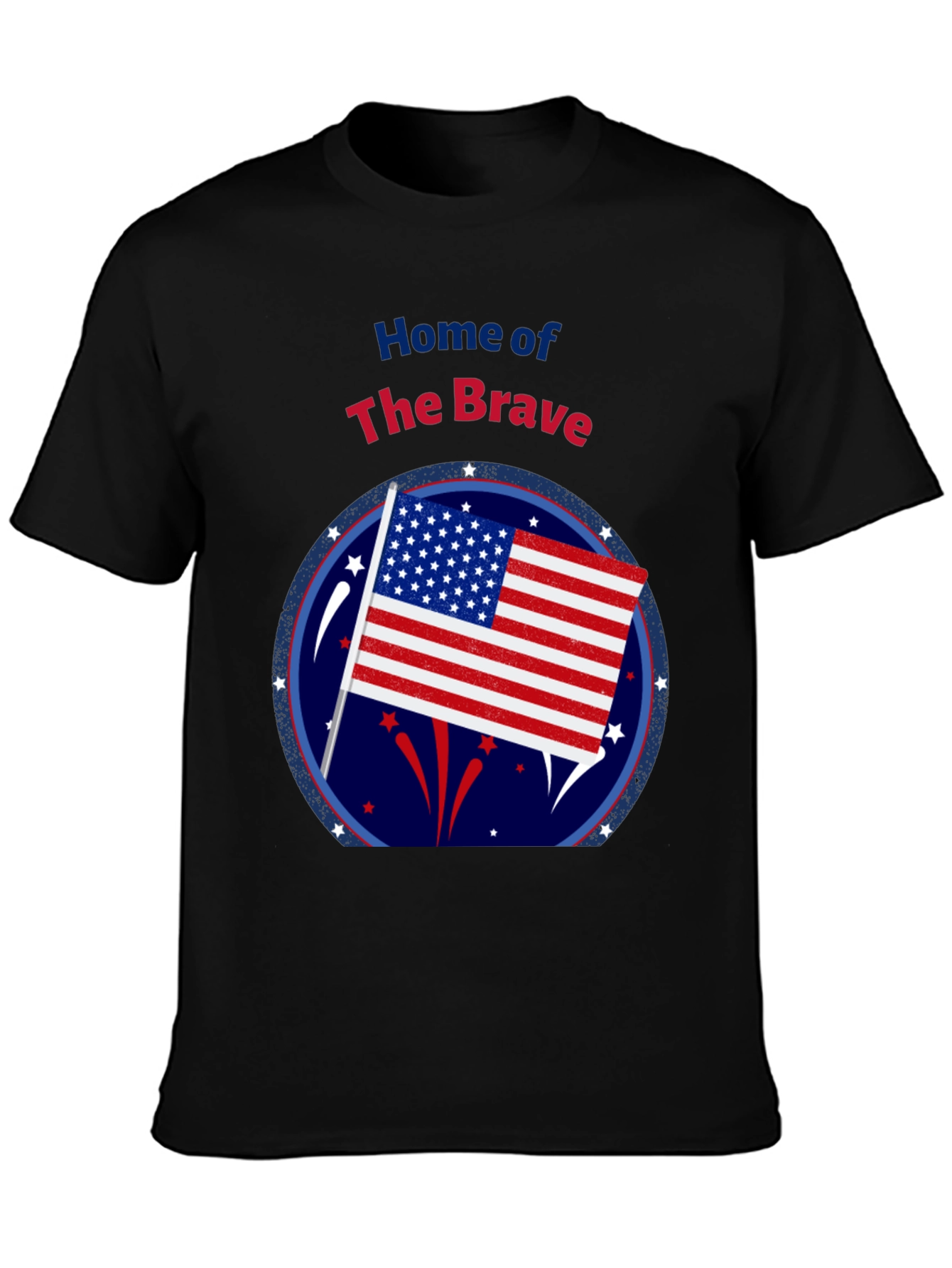 Home of the Brave Patriotic T-Shirt