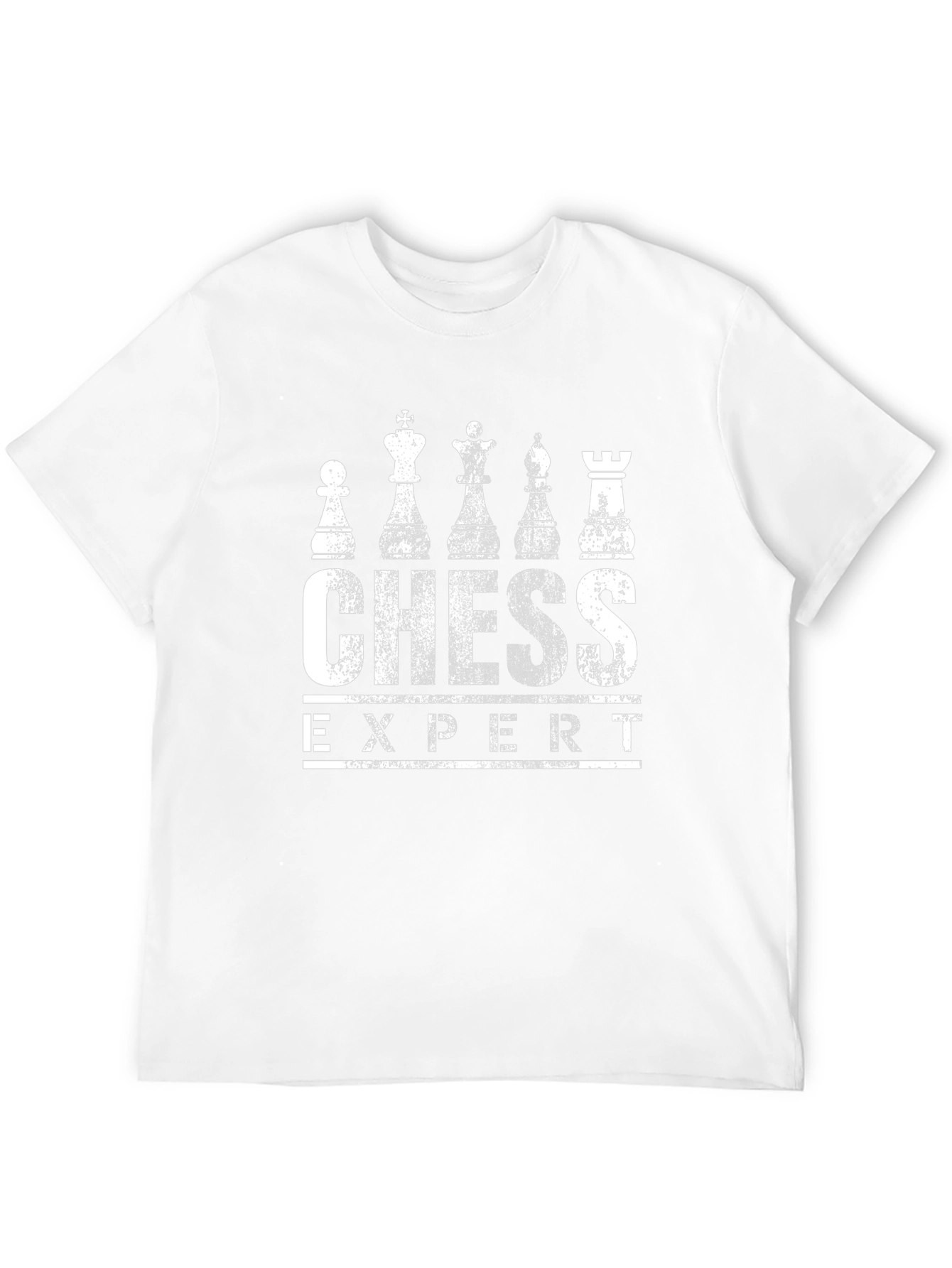 Chess Expert Graphic T-Shirt - Black Cotton Tee