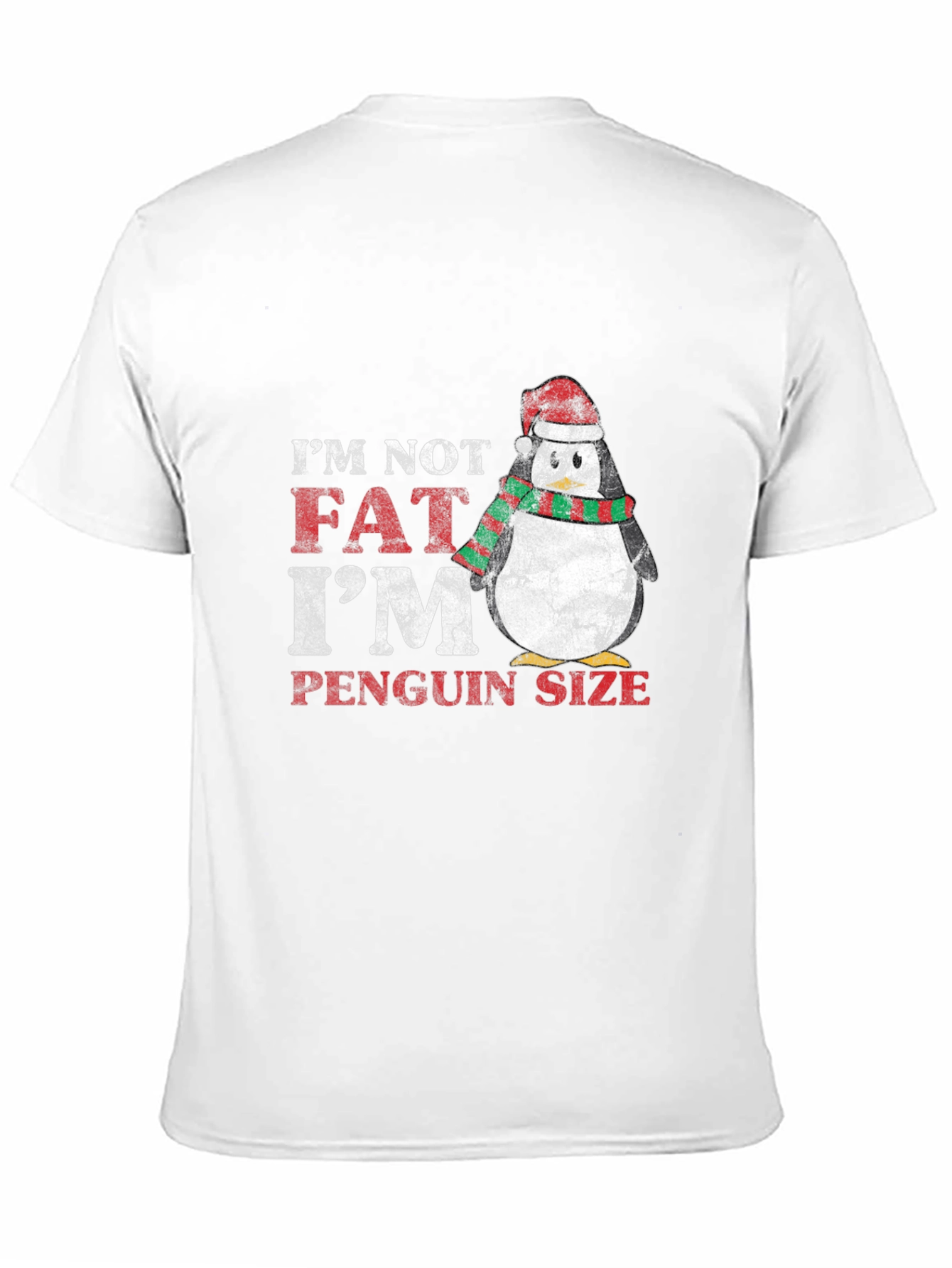 Penguin Size Christmas T-Shirt