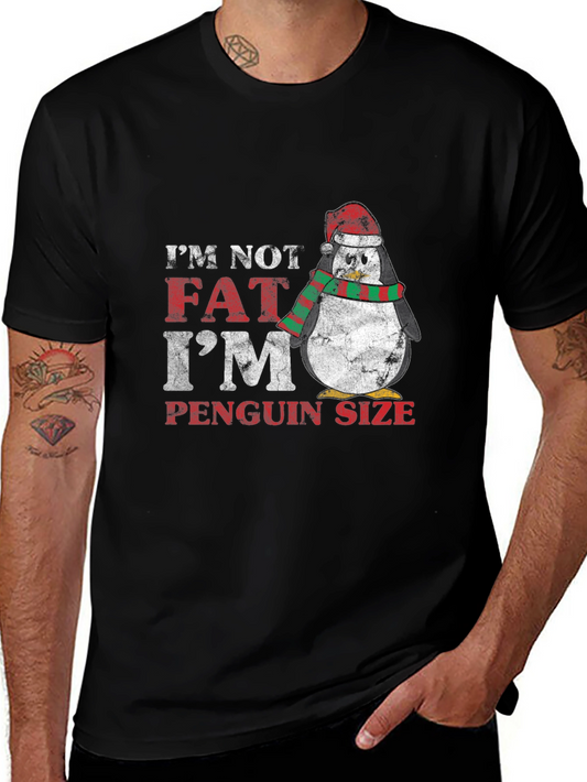 Penguin Size Christmas T-Shirt