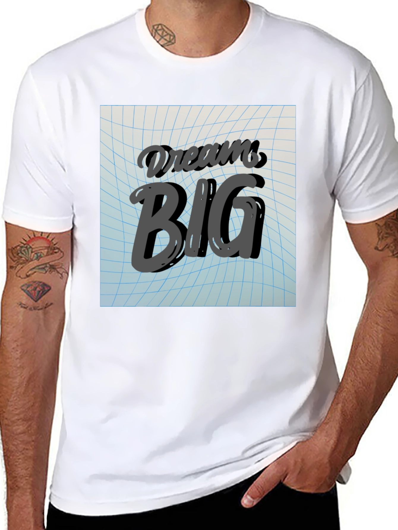 Dream Big Graphic T-Shirt - Inspiring Design