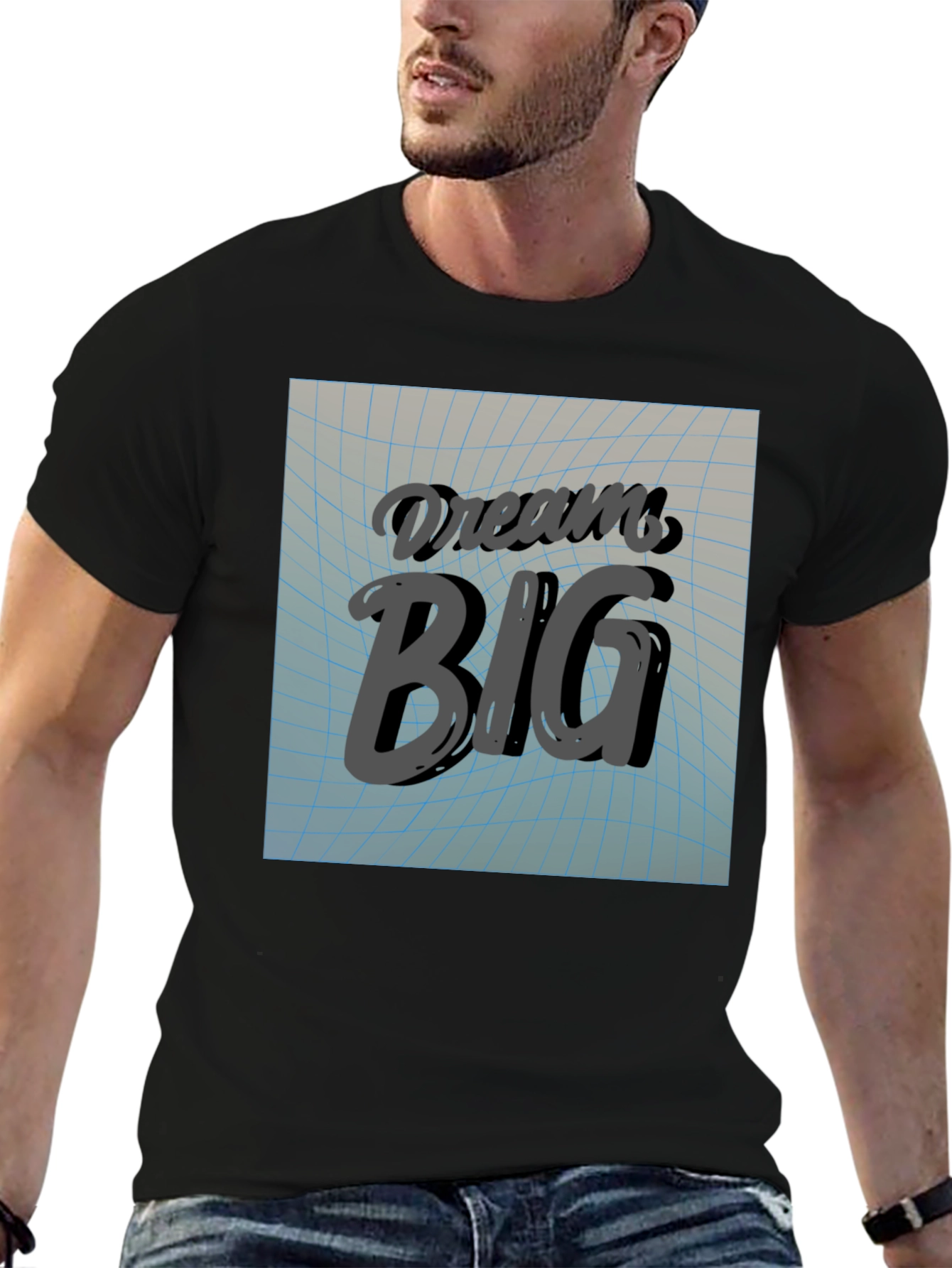 Dream Big Graphic T-Shirt - Inspiring Design