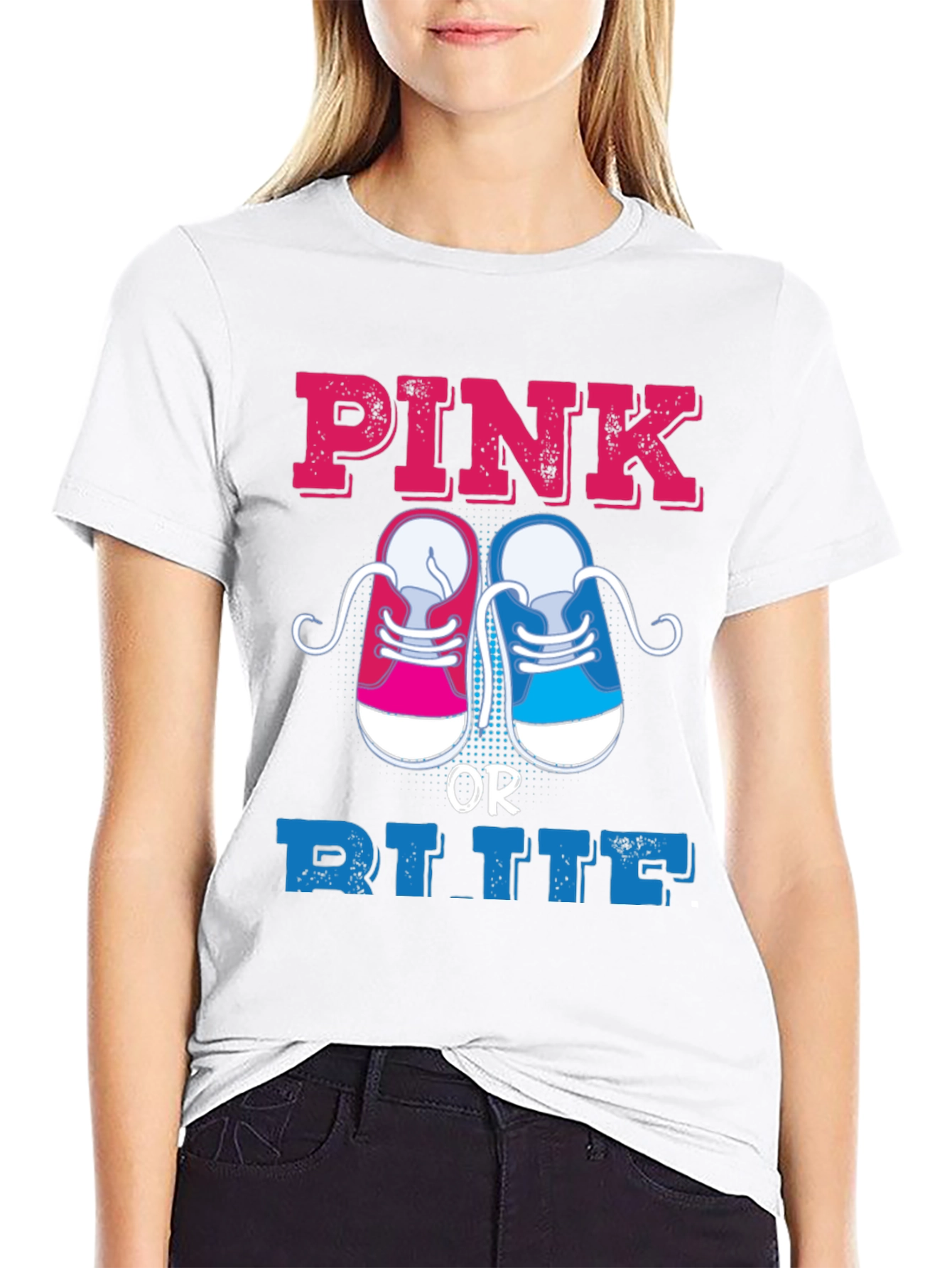 Pink or Blue Gender Reveal T-Shirt