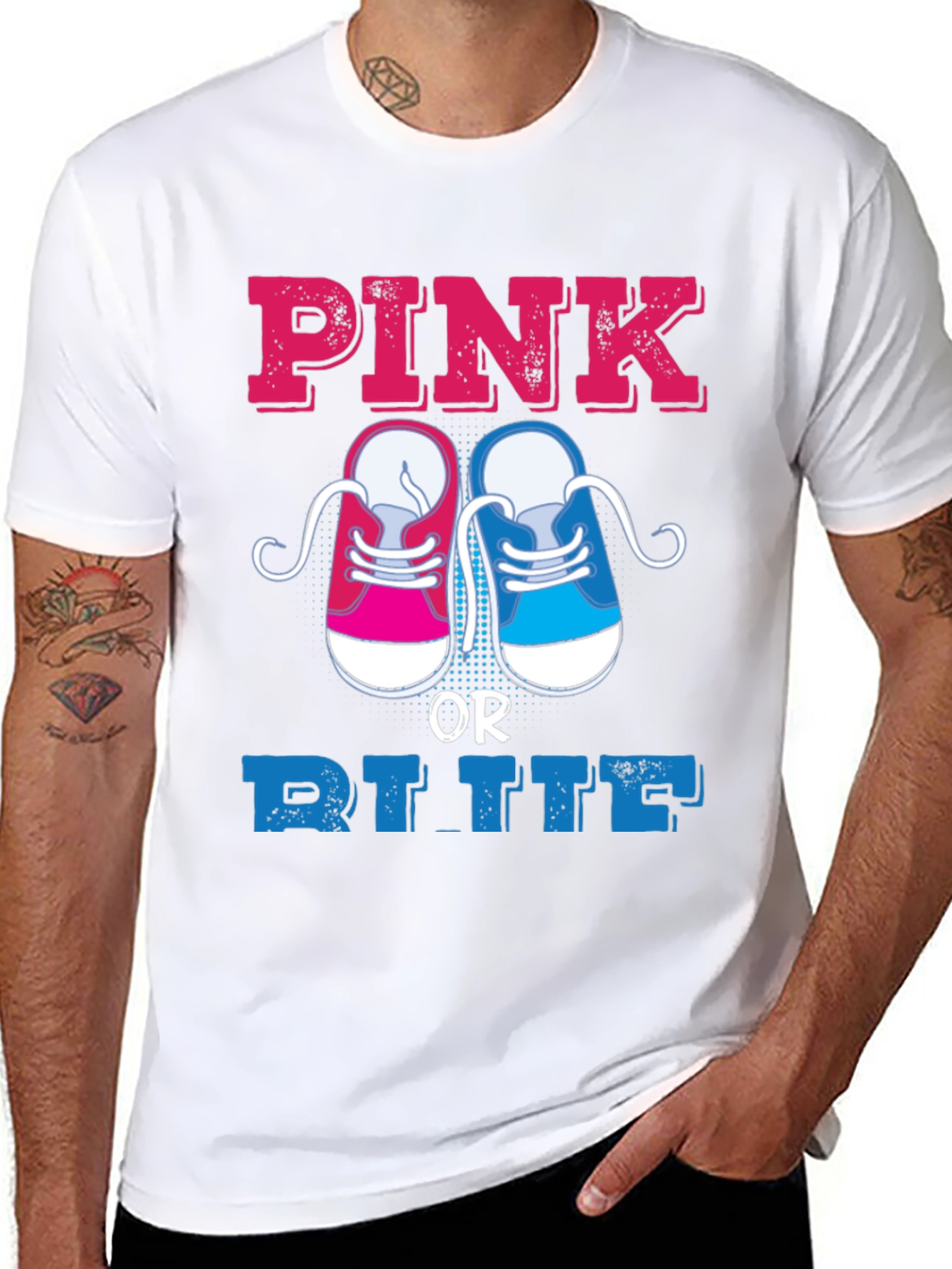 Pink or Blue Gender Reveal T-Shirt