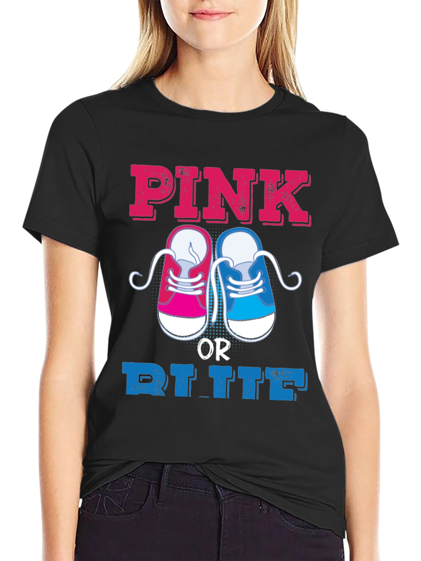 Pink or Blue Gender Reveal T-Shirt
