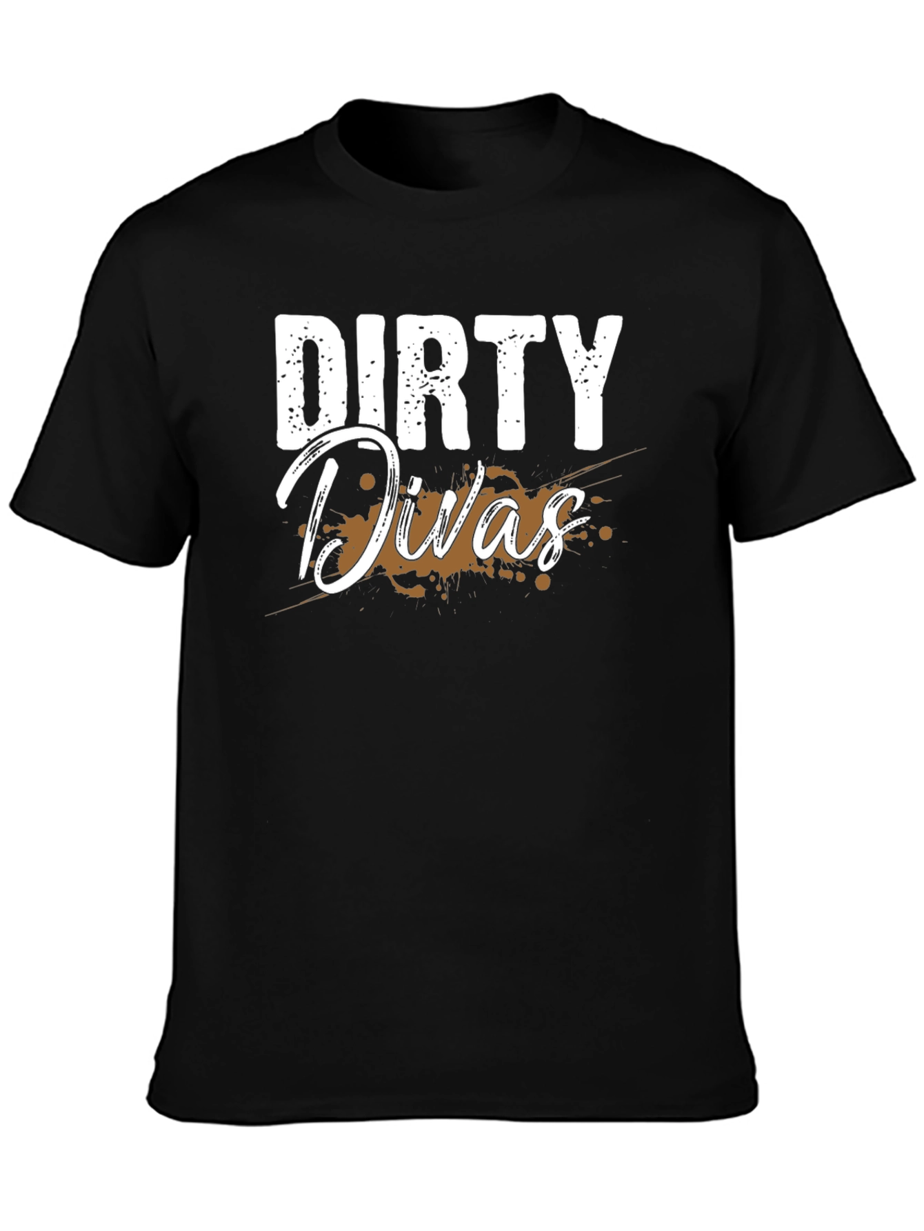 Dirty Divas Black Graphic T-Shirt