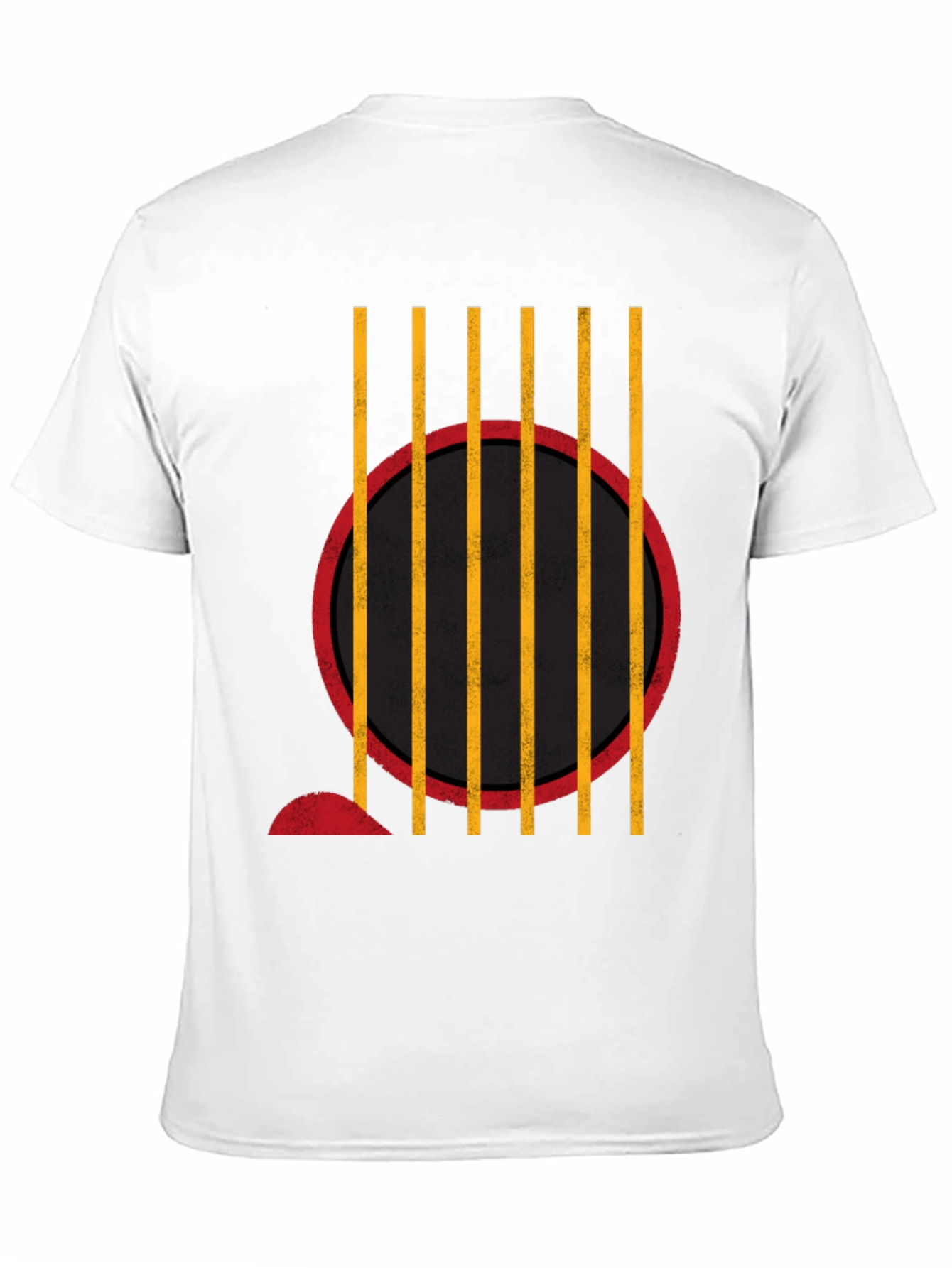 Abstract Graphic Print Crew Neck T-Shirt