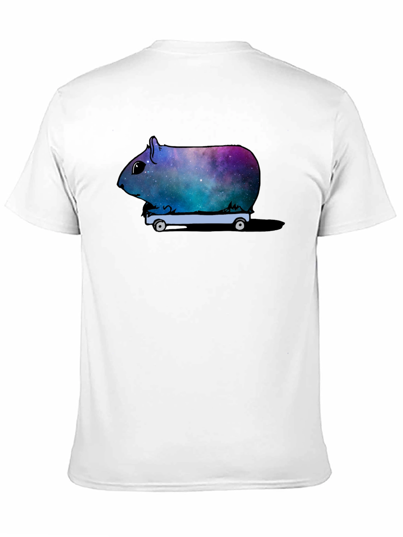 Cosmic Guinea Pig On Wheels T-Shirt