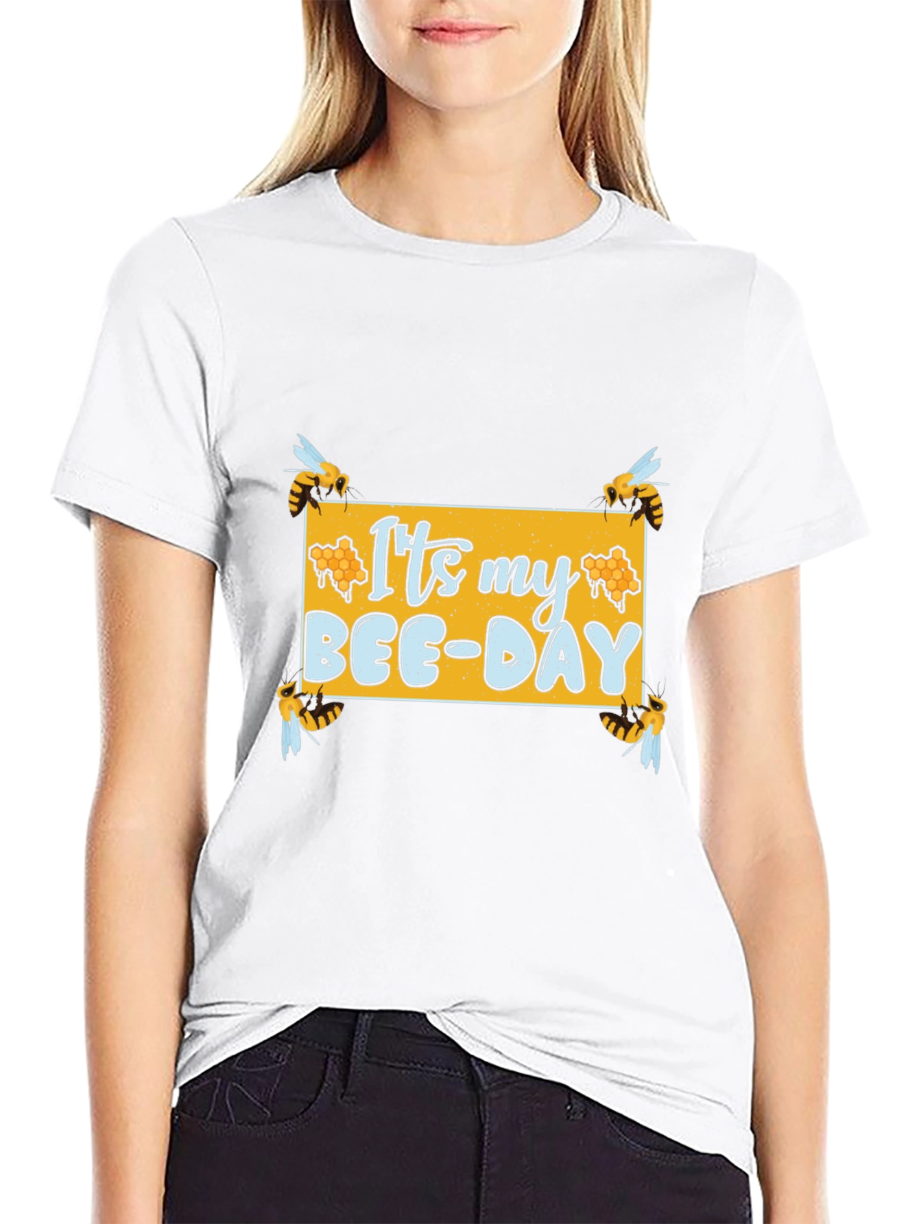 Its My Bee-Day T-Shirt - Birthday Celebration Tee