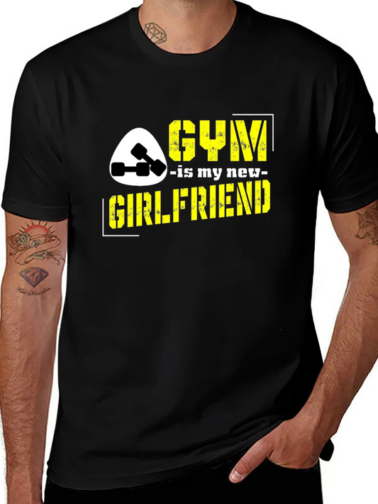 Gym is My New Girlfriend Graphic Tee