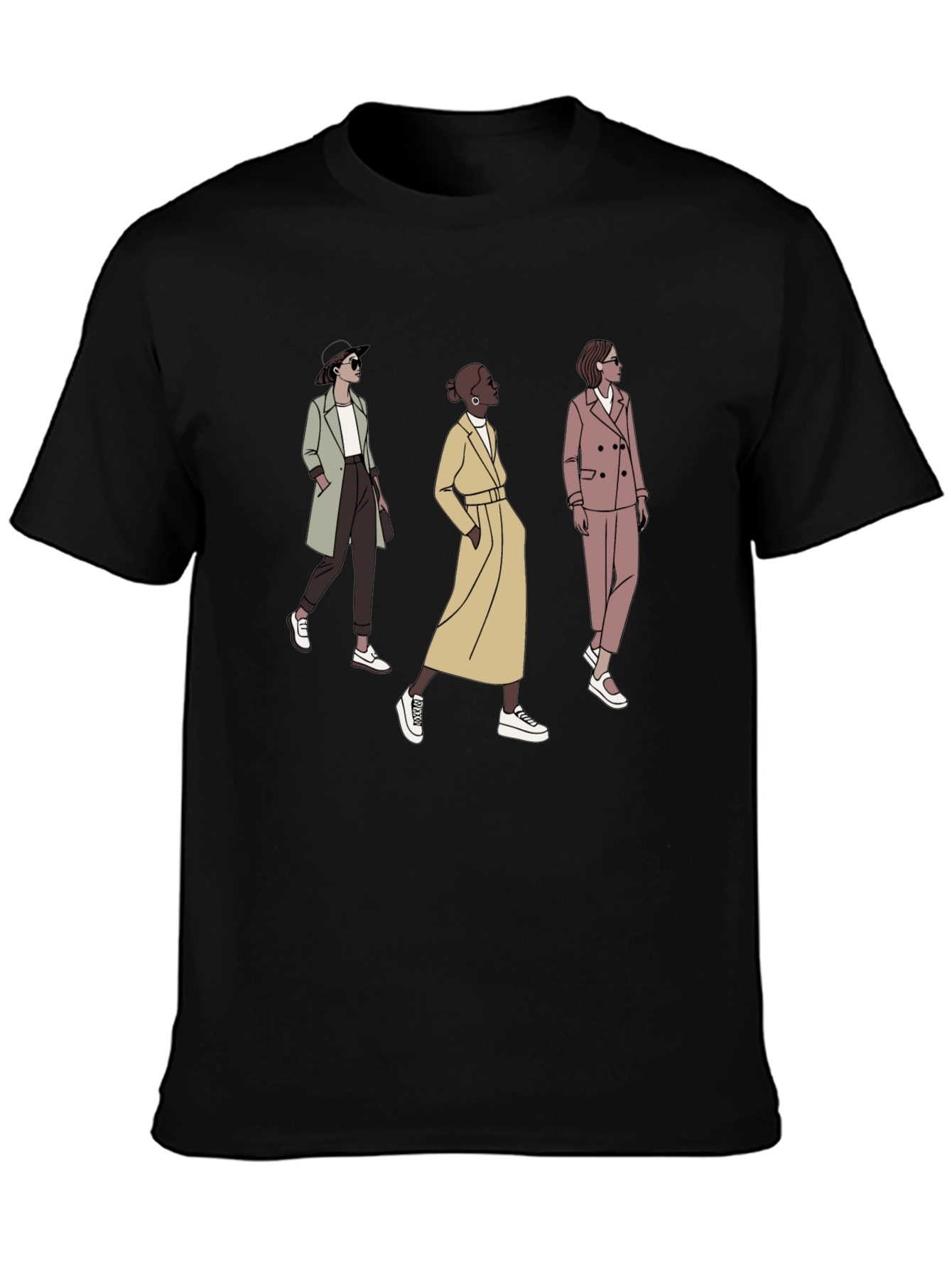 Stylish Women Graphic Tee - Trendy Fashion
