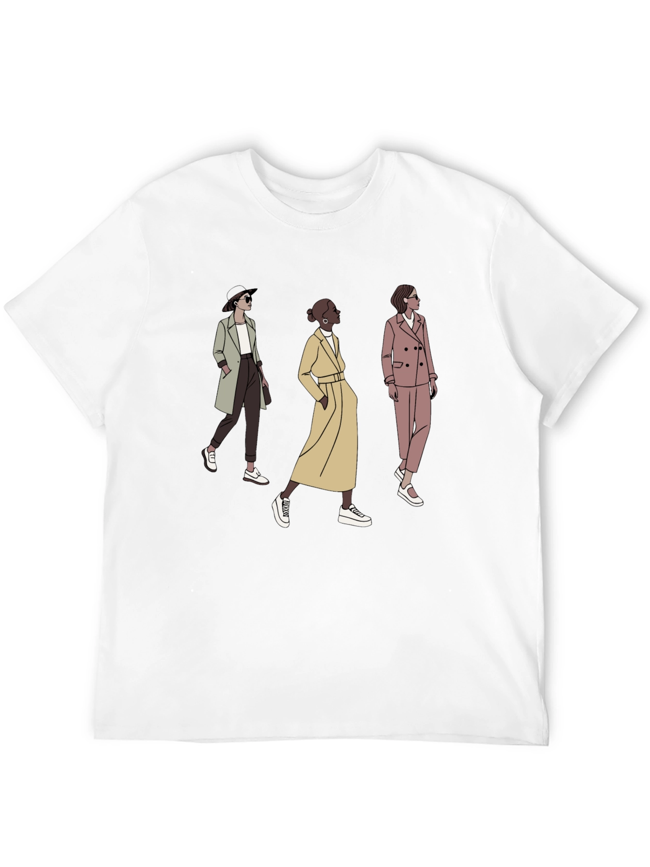 Stylish Women Graphic Tee - Trendy Fashion
