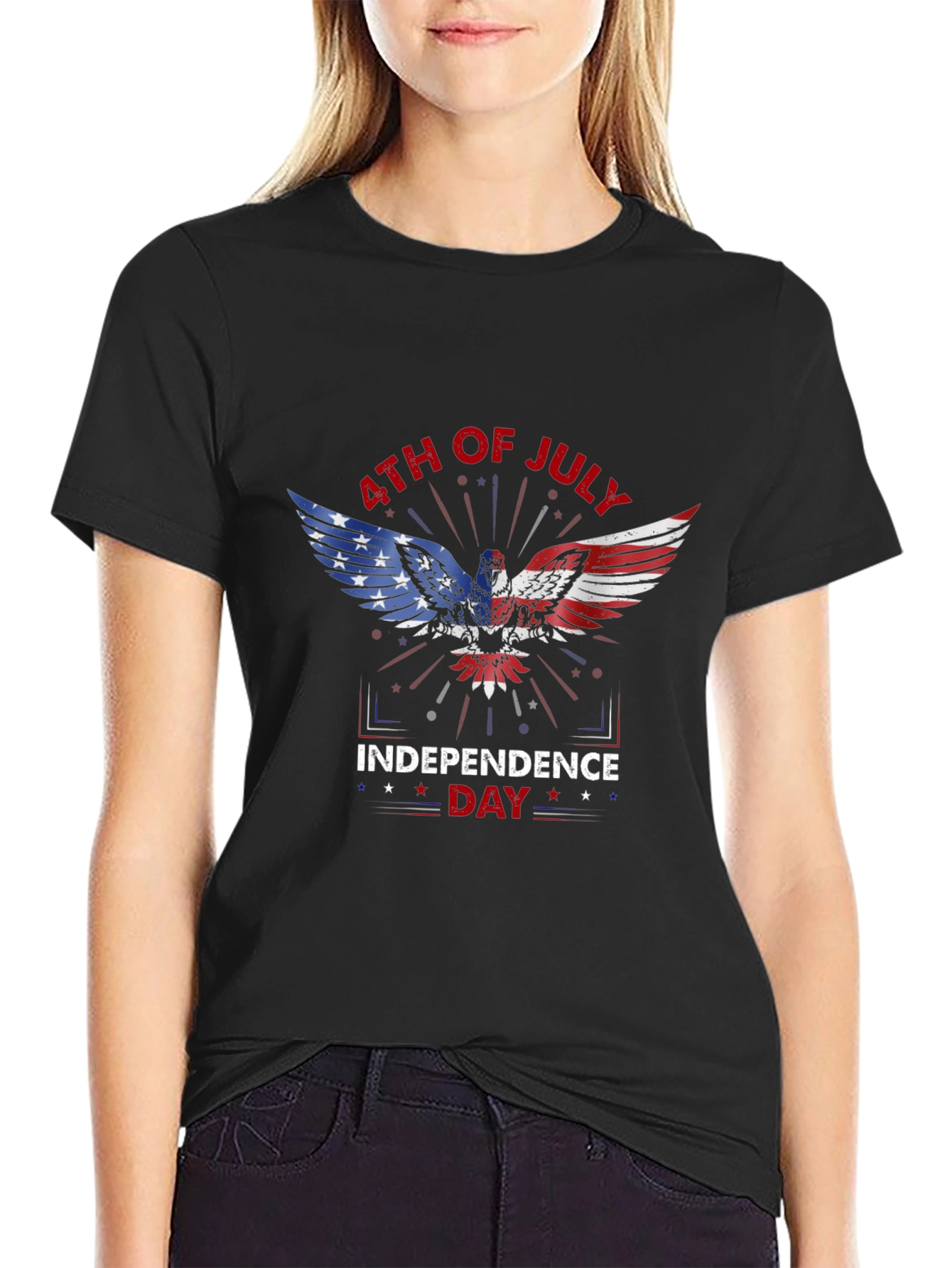 4th of July Independence Day Patriotic Eagle T-Shirt