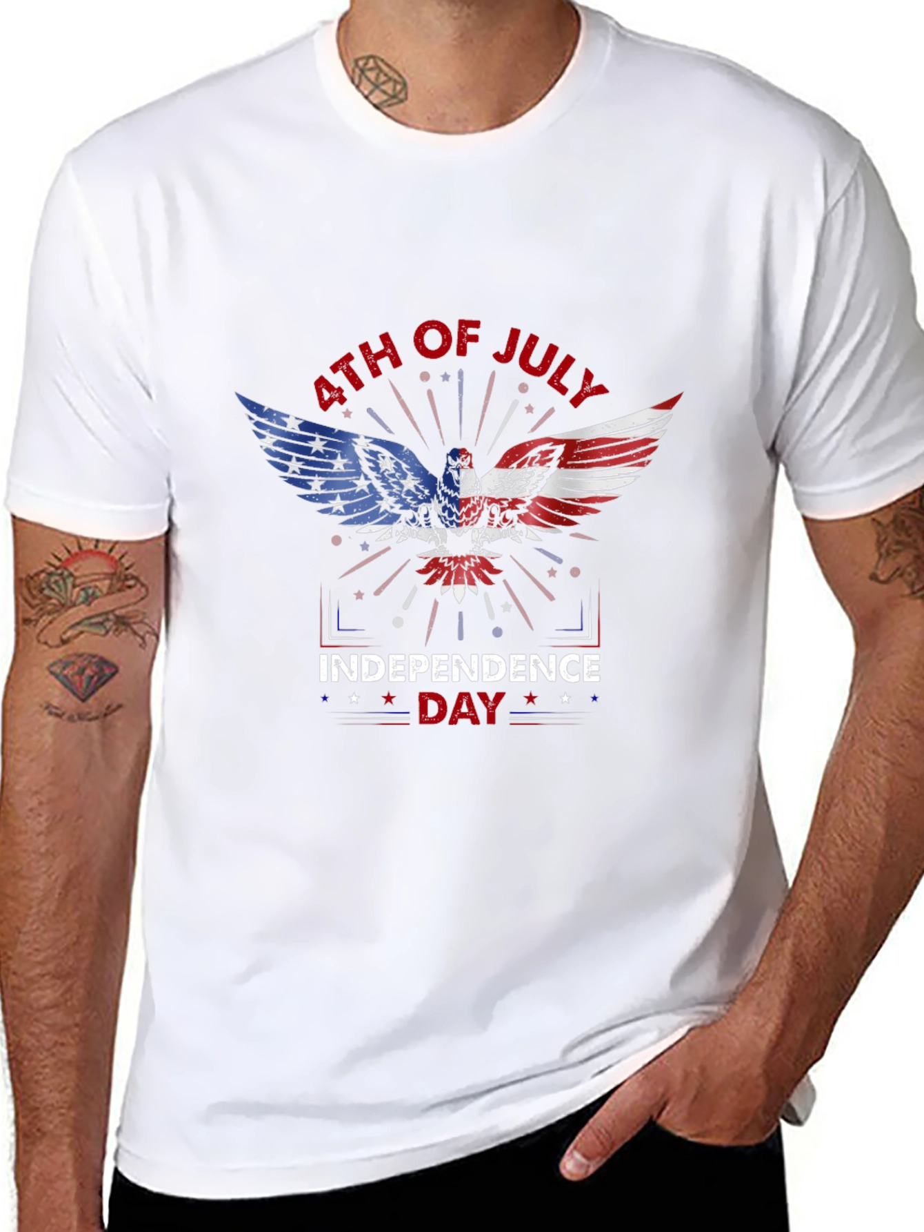 4th of July Independence Day Patriotic Eagle T-Shirt