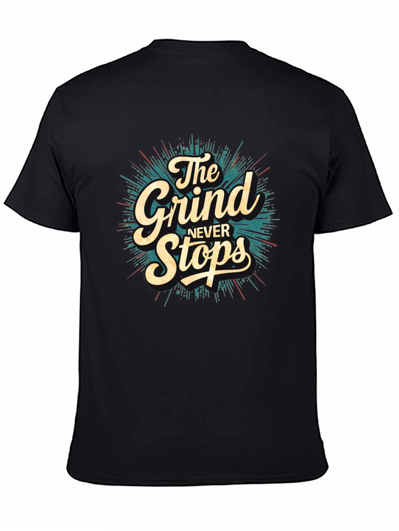 The Grind Never Stops Graphic T-Shirt