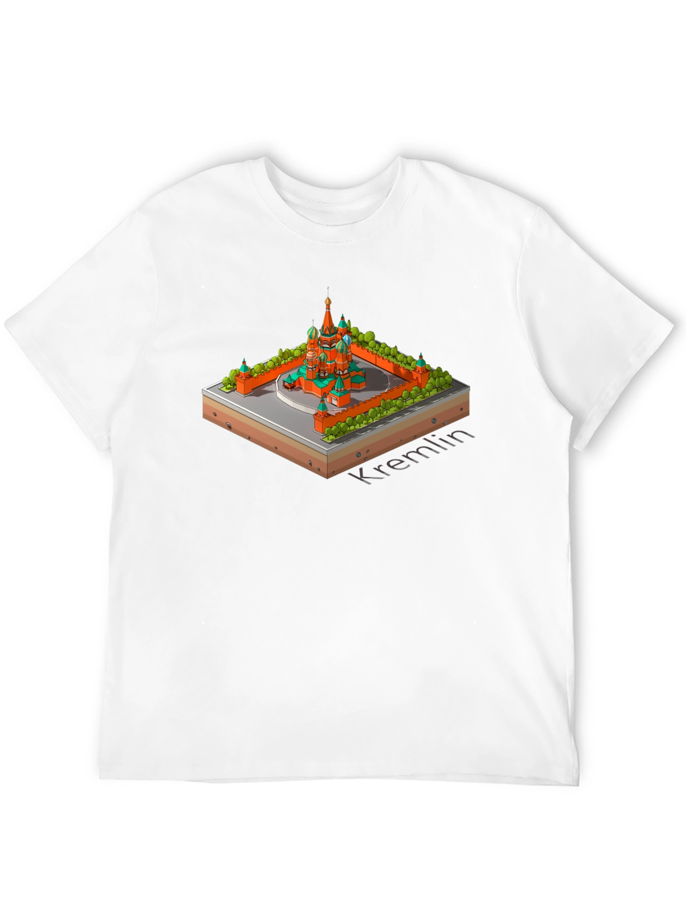 Kremlin Isometric Black T-Shirt