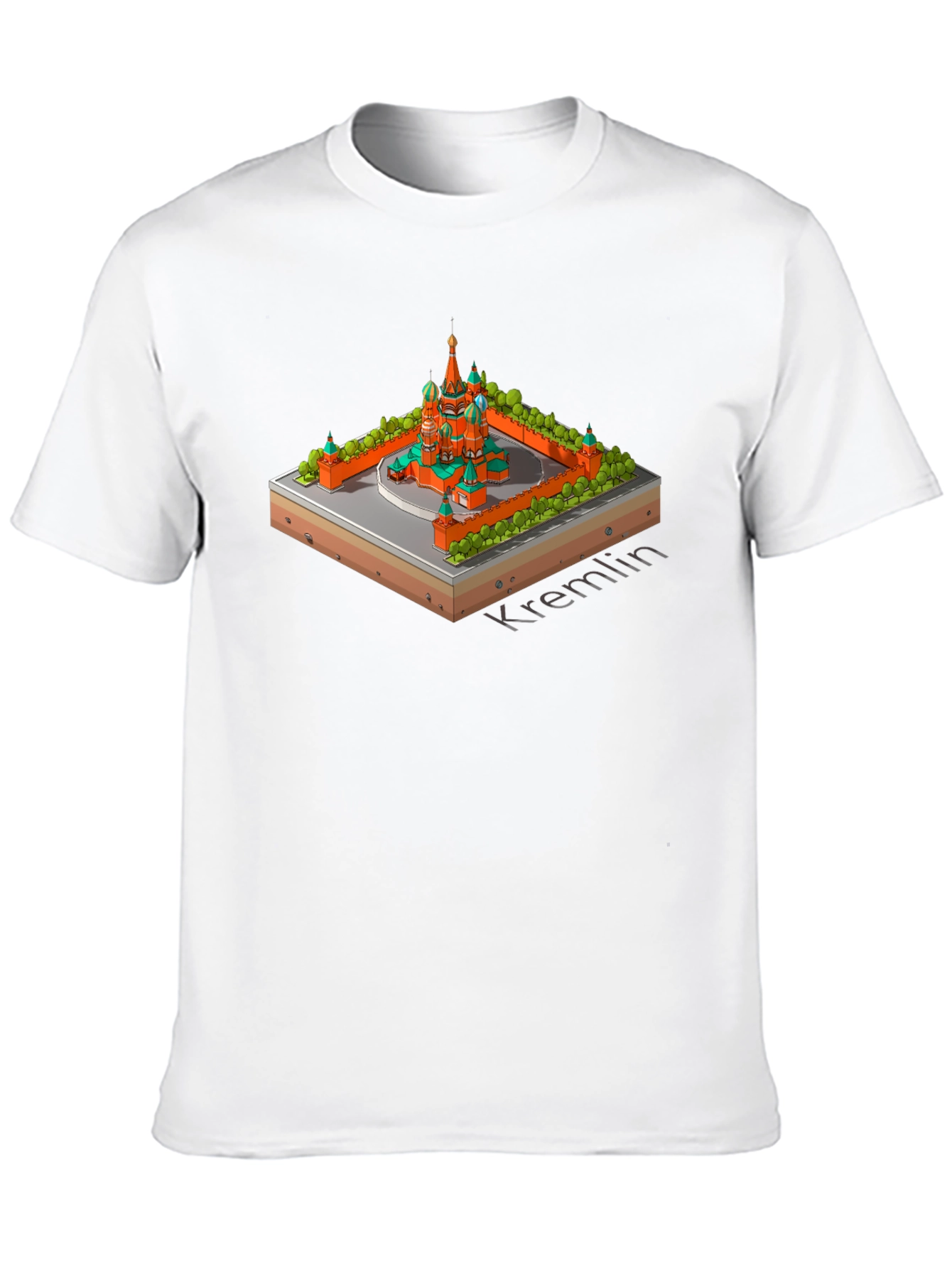 Kremlin Isometric Black T-Shirt