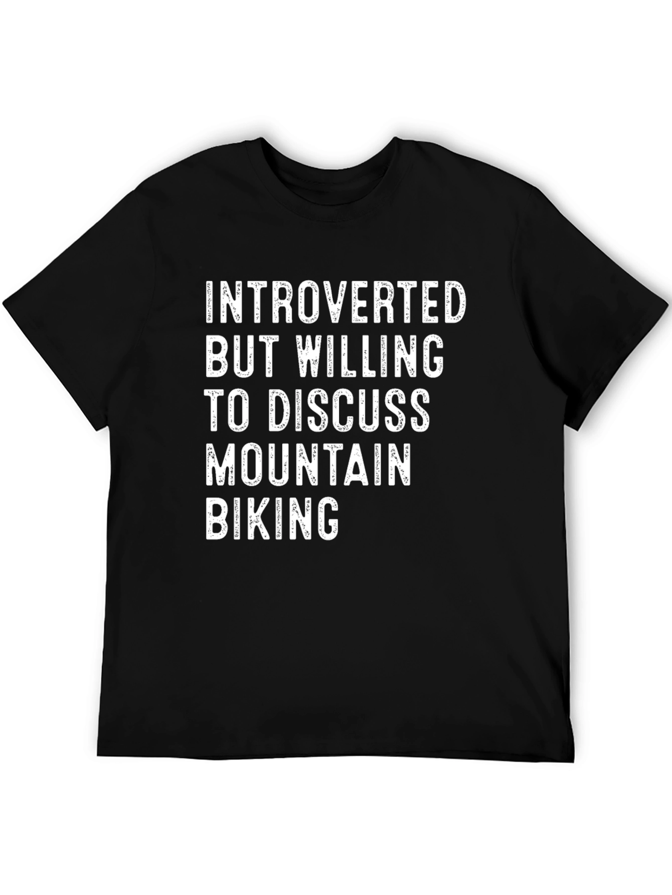 Introverted Mountain Biking T-Shirt