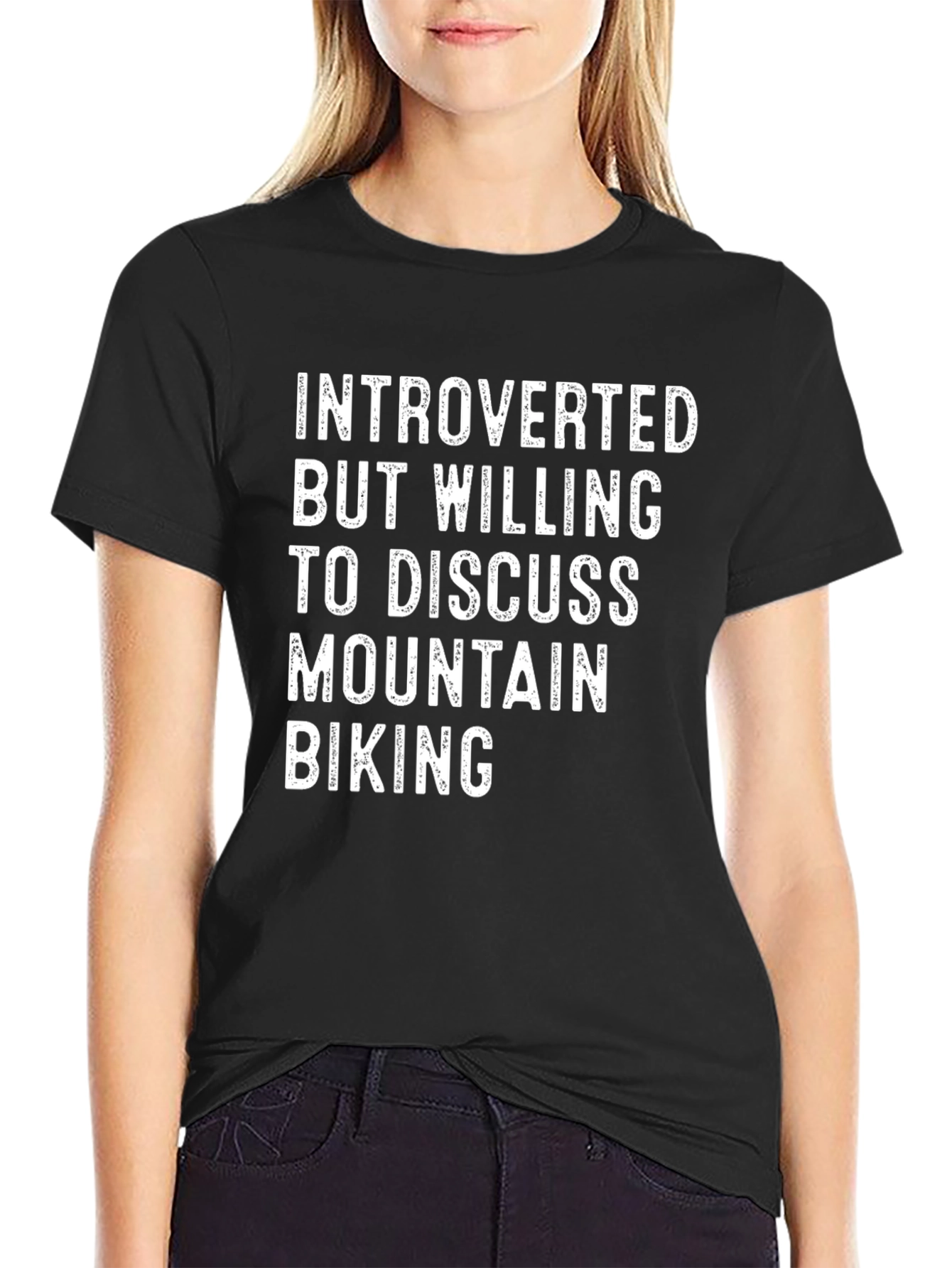 Introverted Mountain Biking T-Shirt
