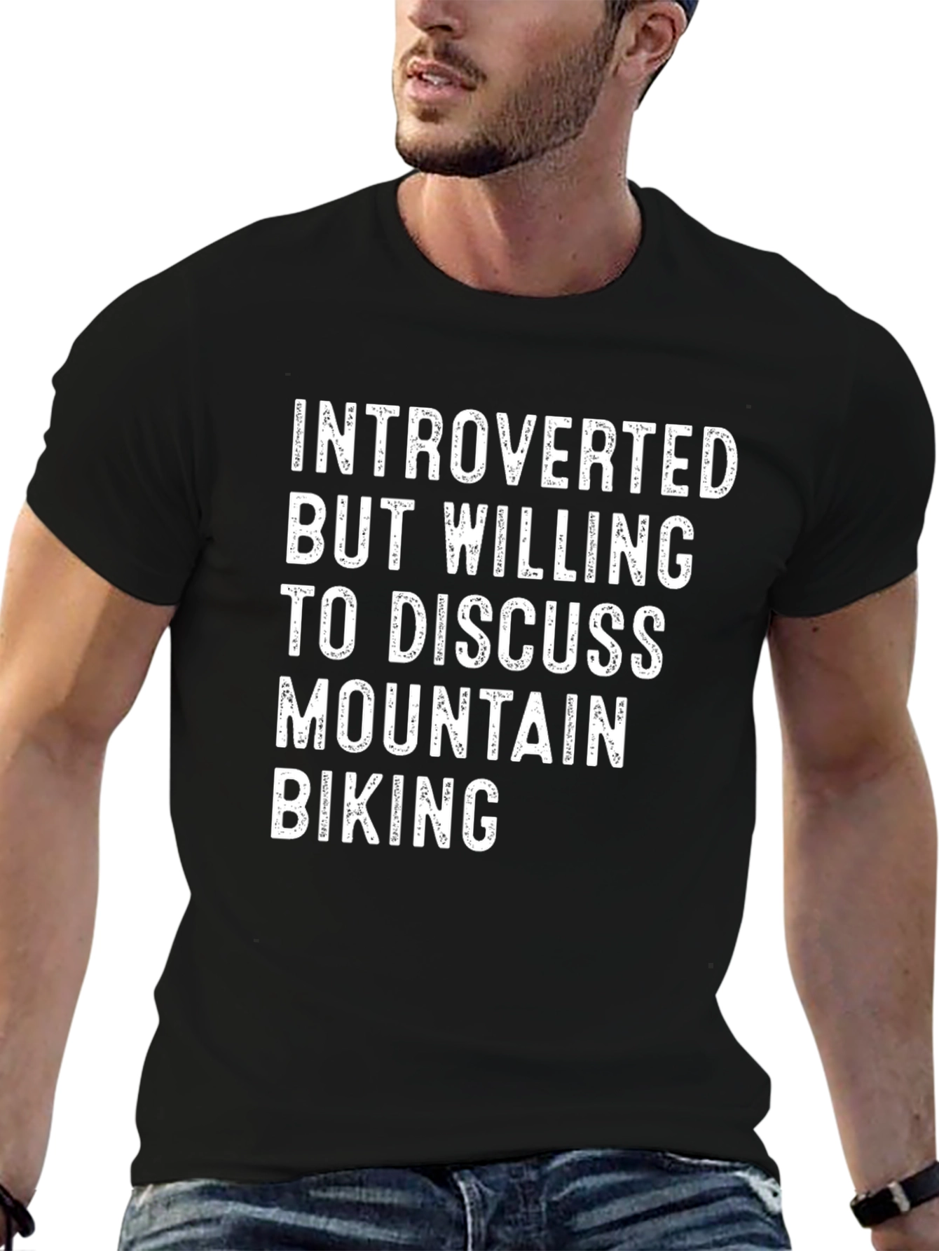 Introverted Mountain Biking T-Shirt